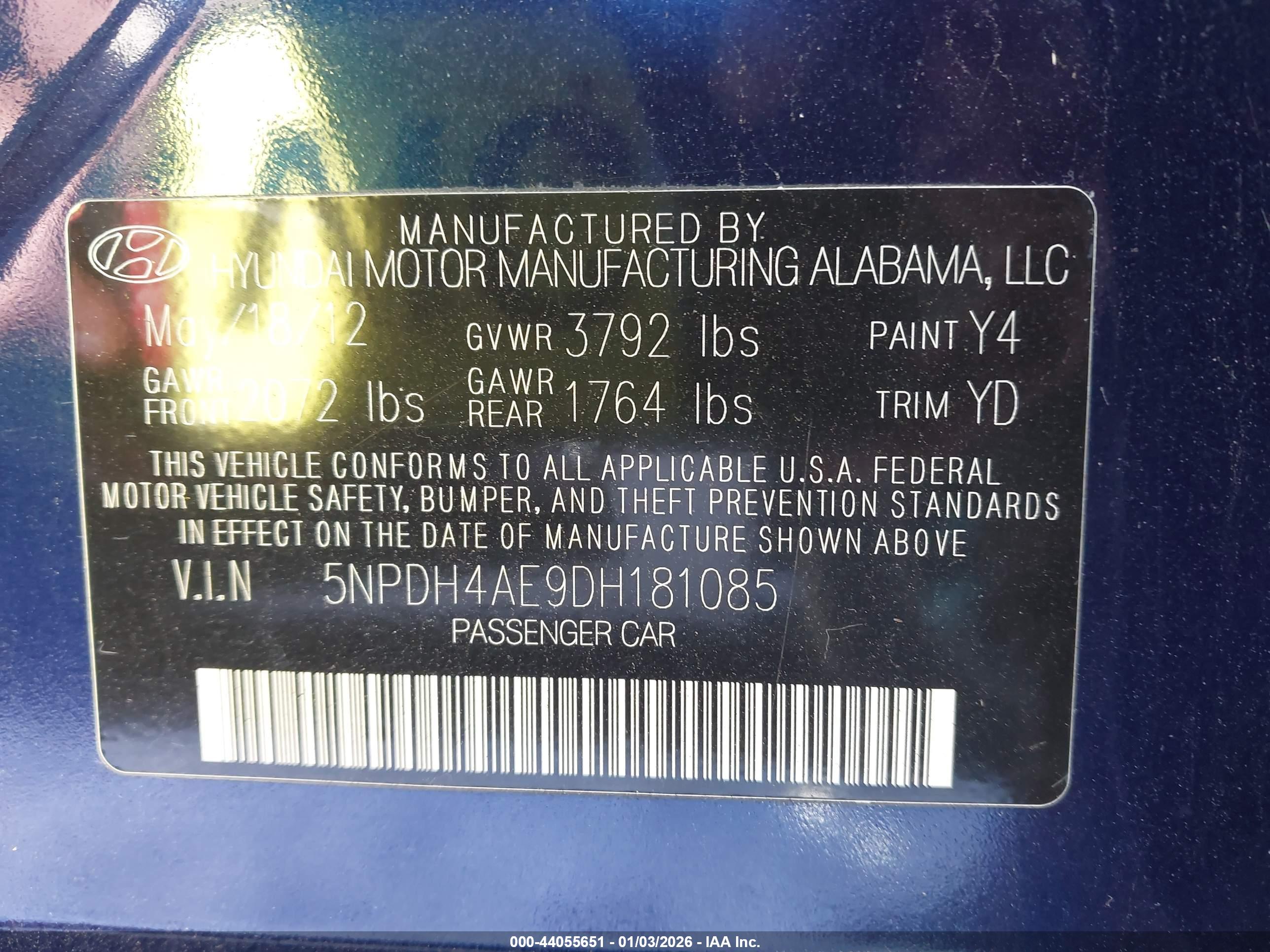 HYUNDAI ELANTRA image 9