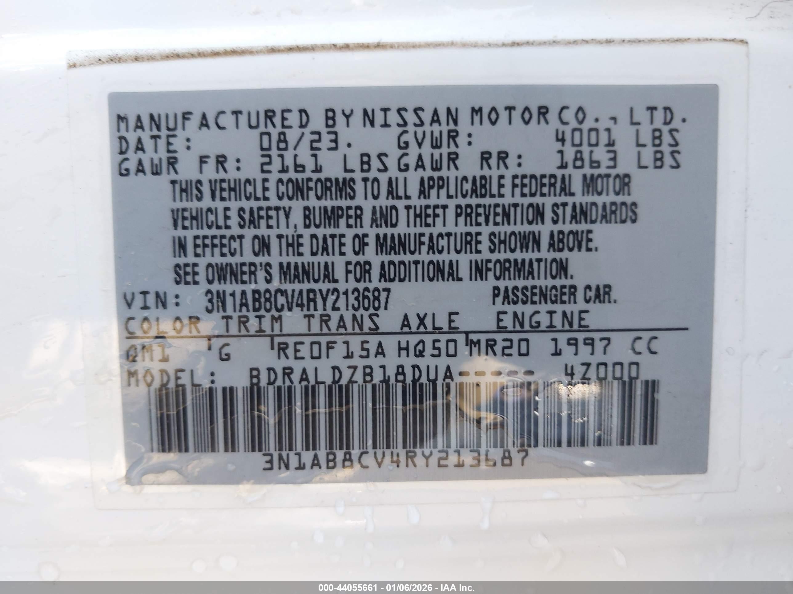 NISSAN SENTRA image 9