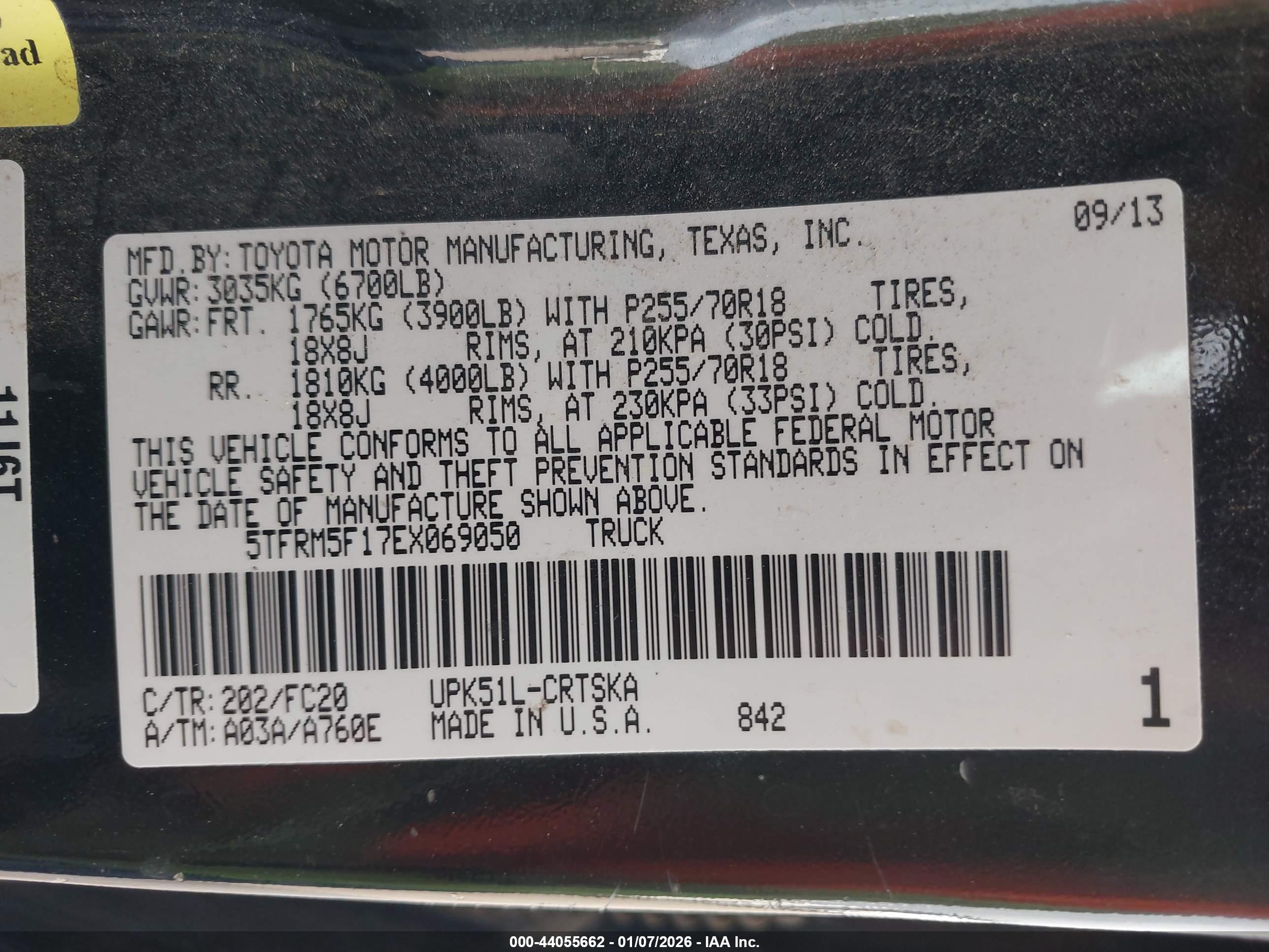 TOYOTA TUNDRA image 9