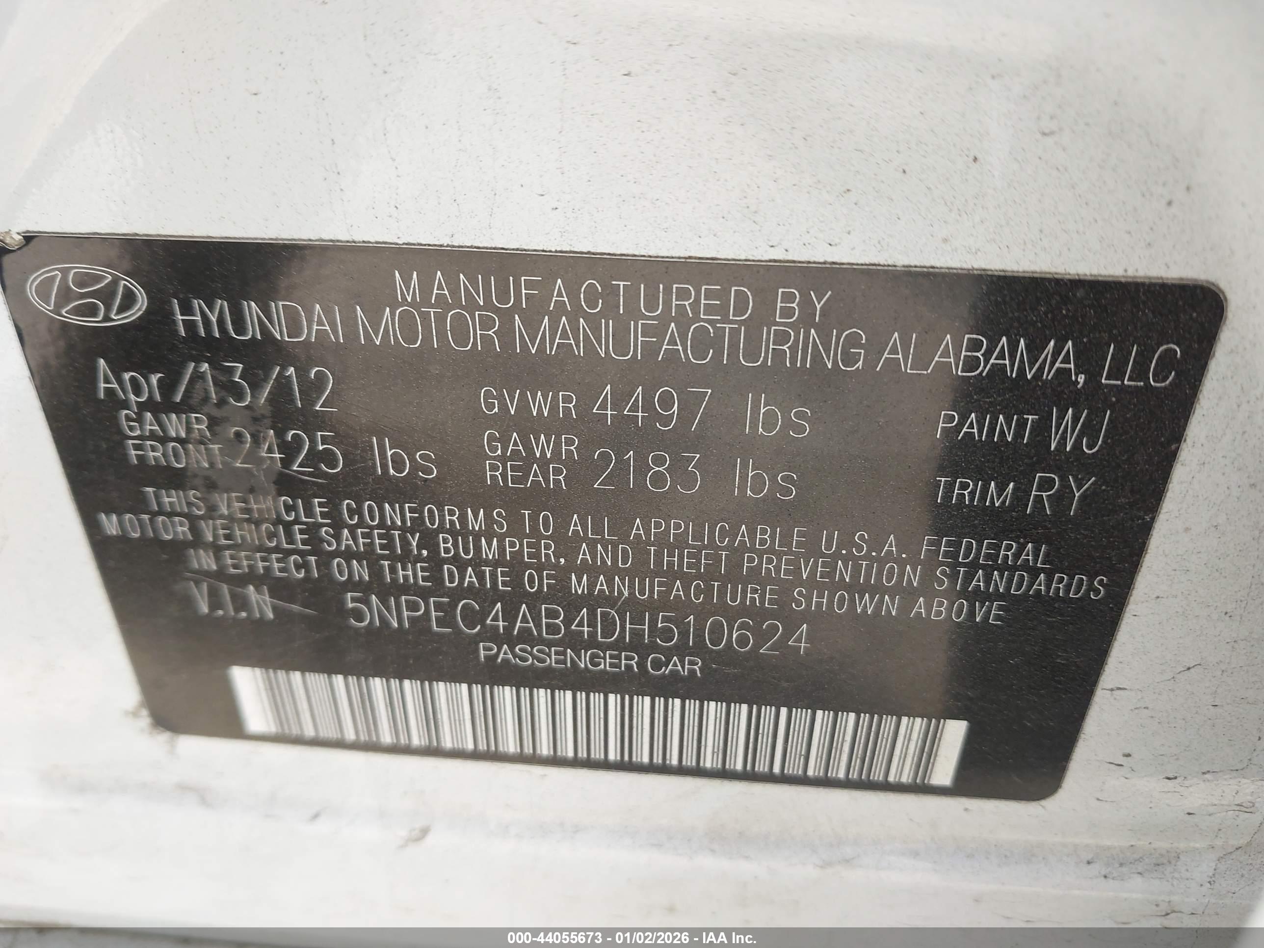 HYUNDAI SONATA image 9