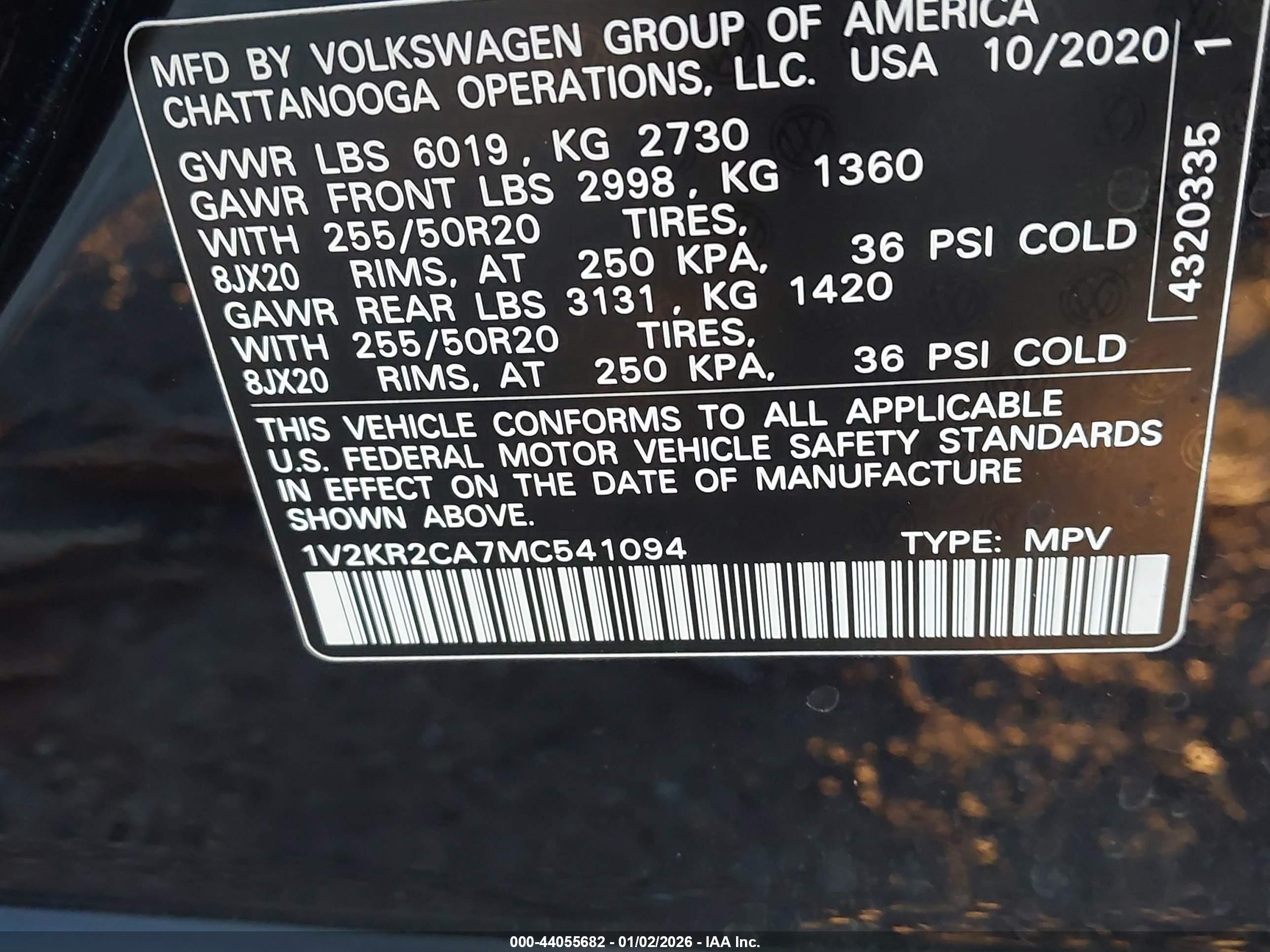 VOLKSWAGEN ATLAS image 9