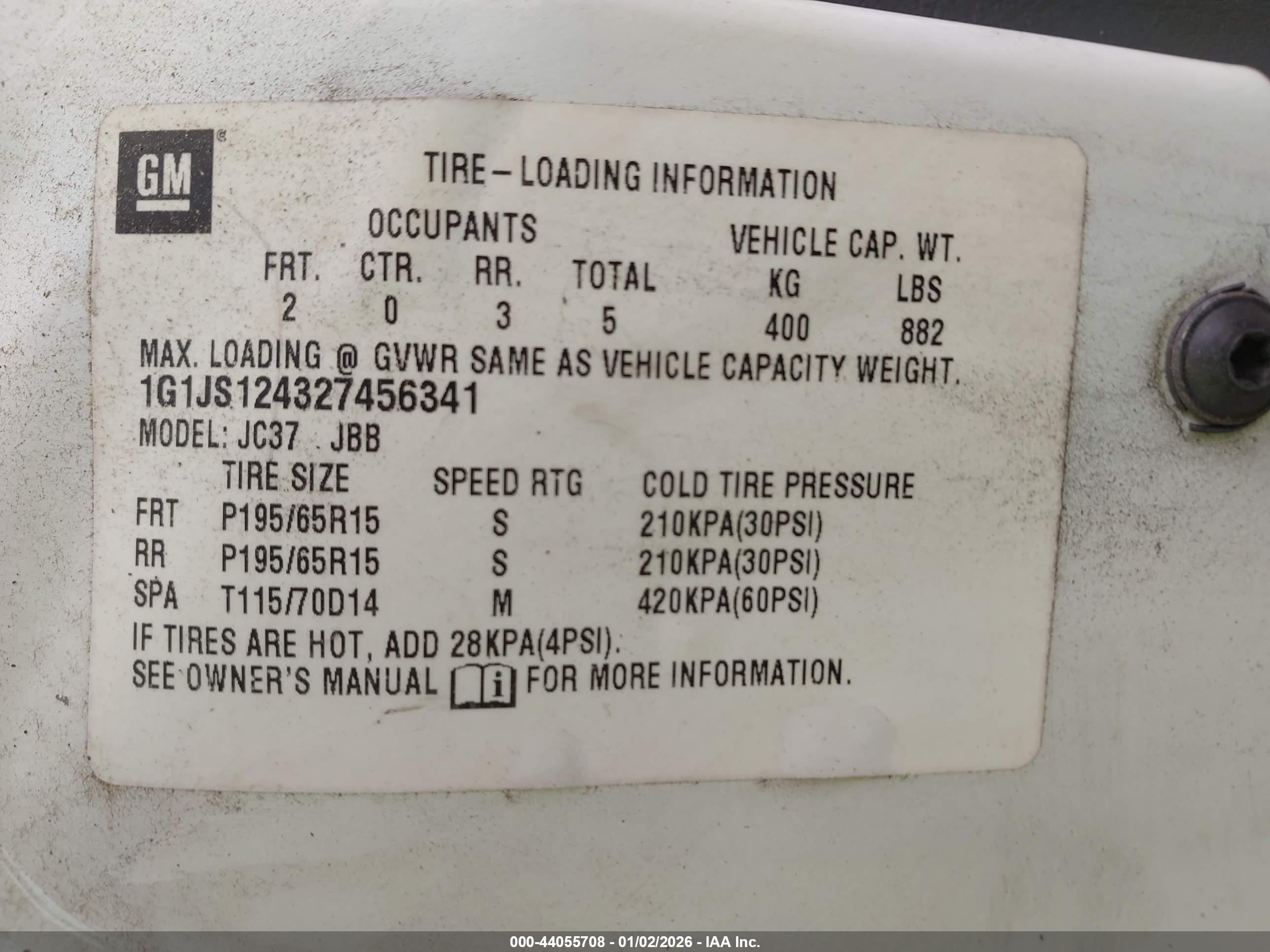 CHEVROLET CAVALIER image 9