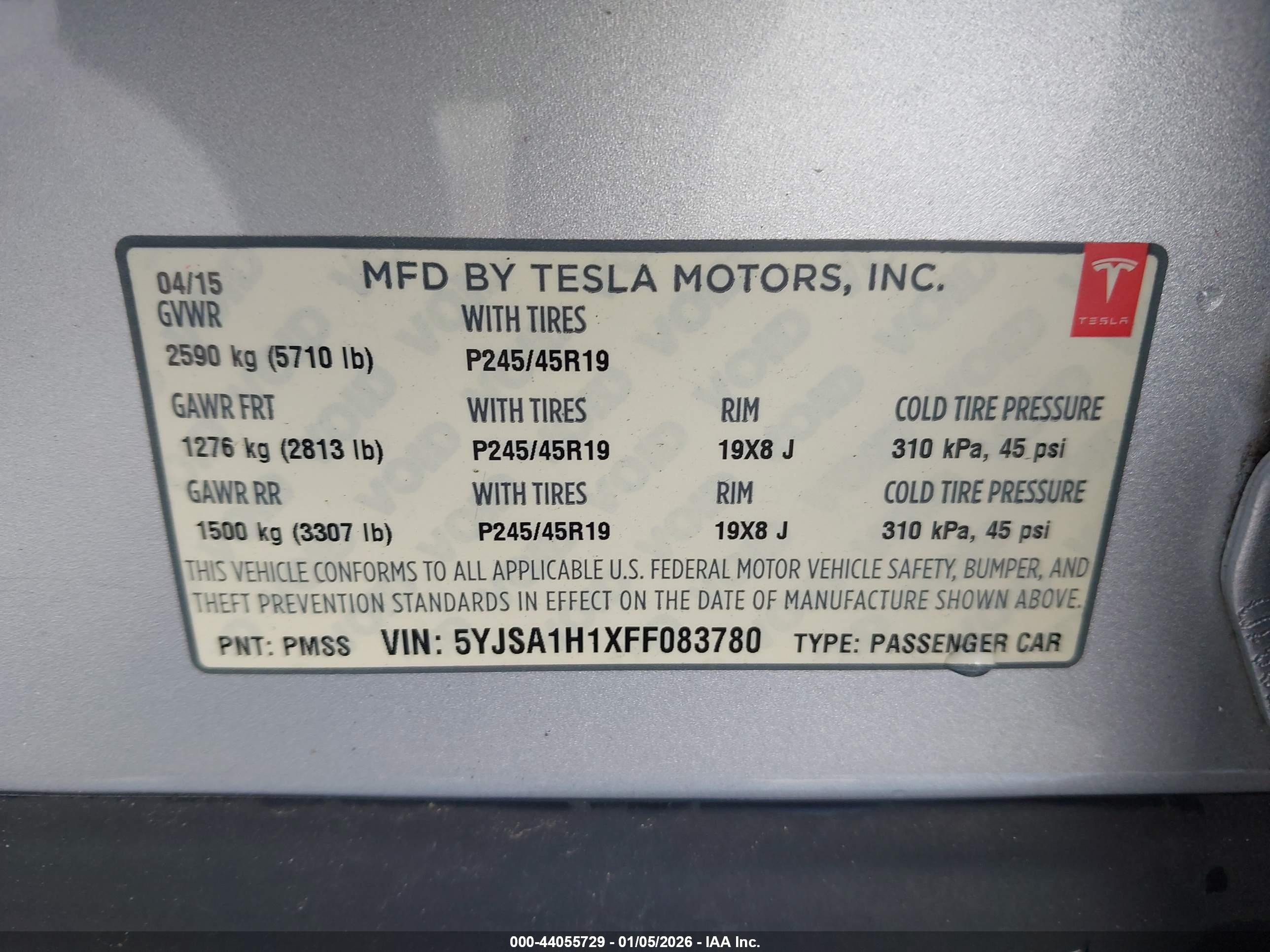 TESLA MODEL image 9