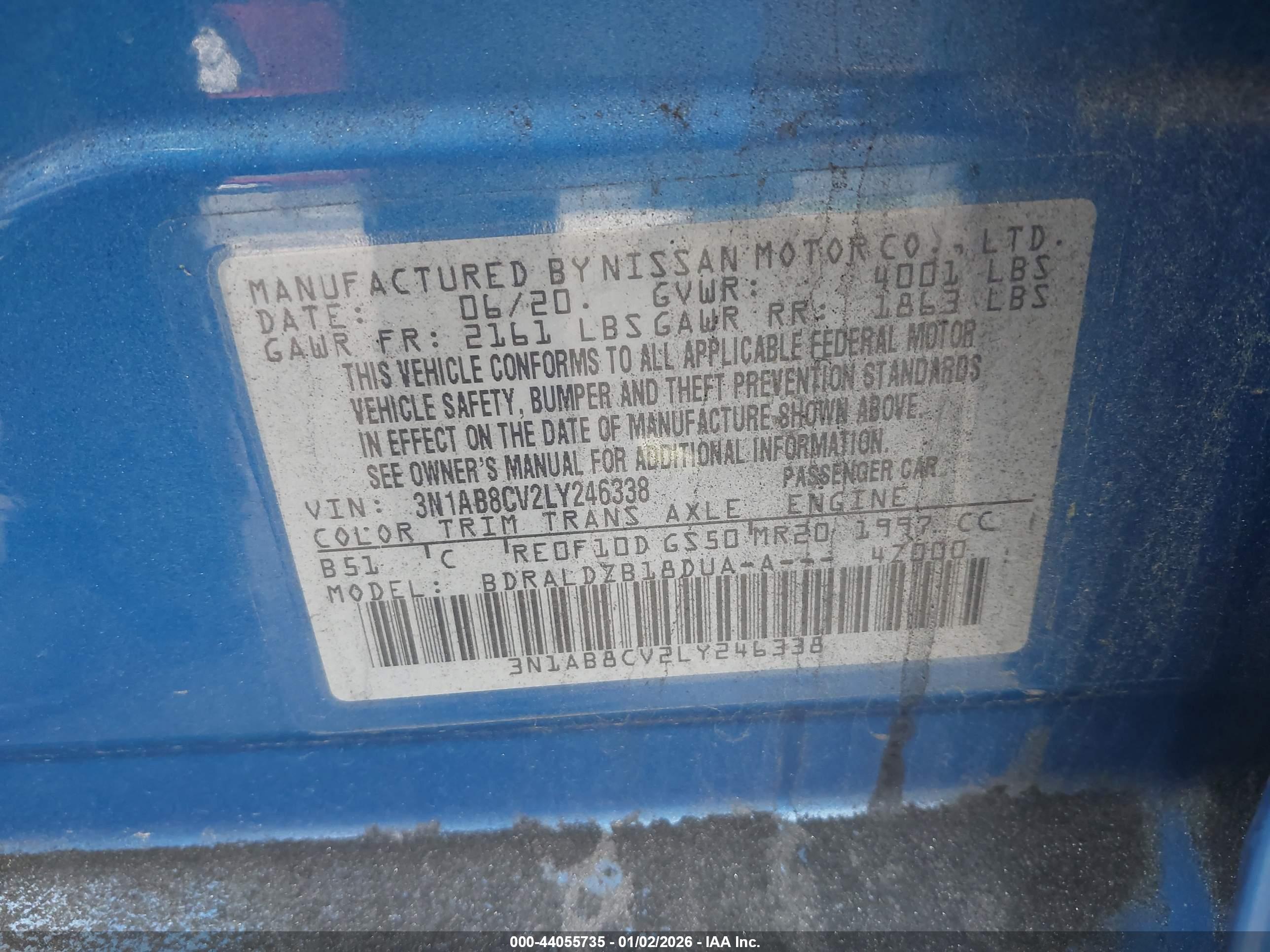 NISSAN SENTRA image 9