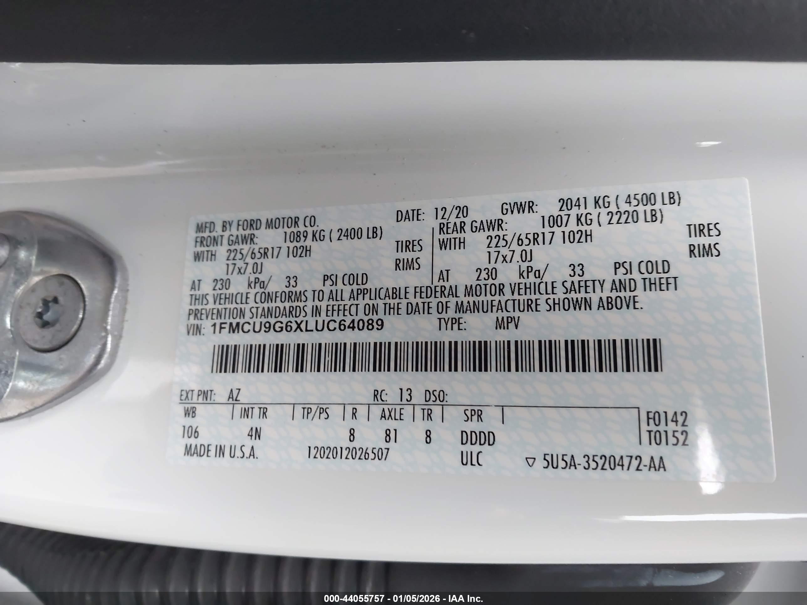 FORD ESCAPE image 9