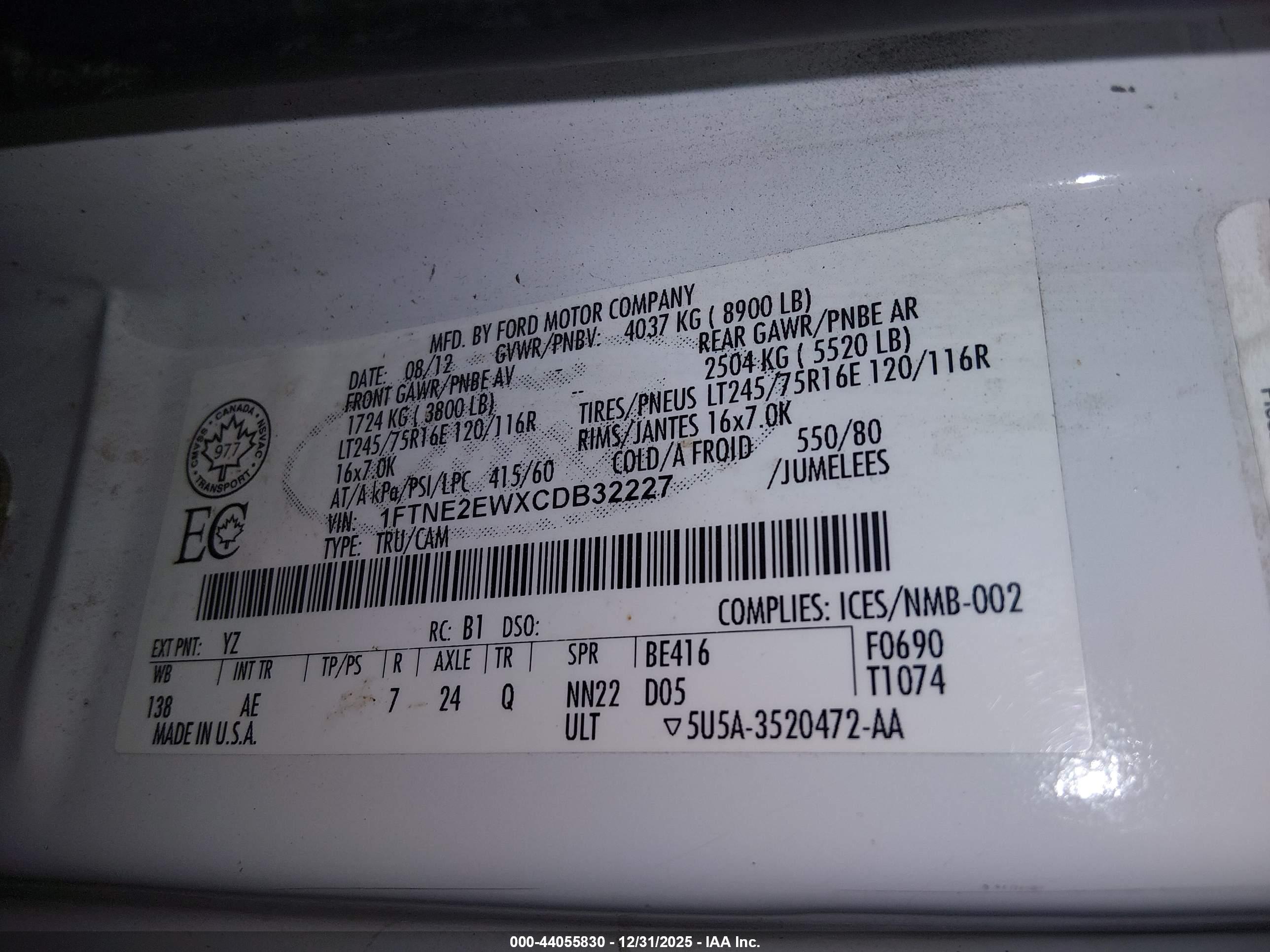 FORD E-250 image 9
