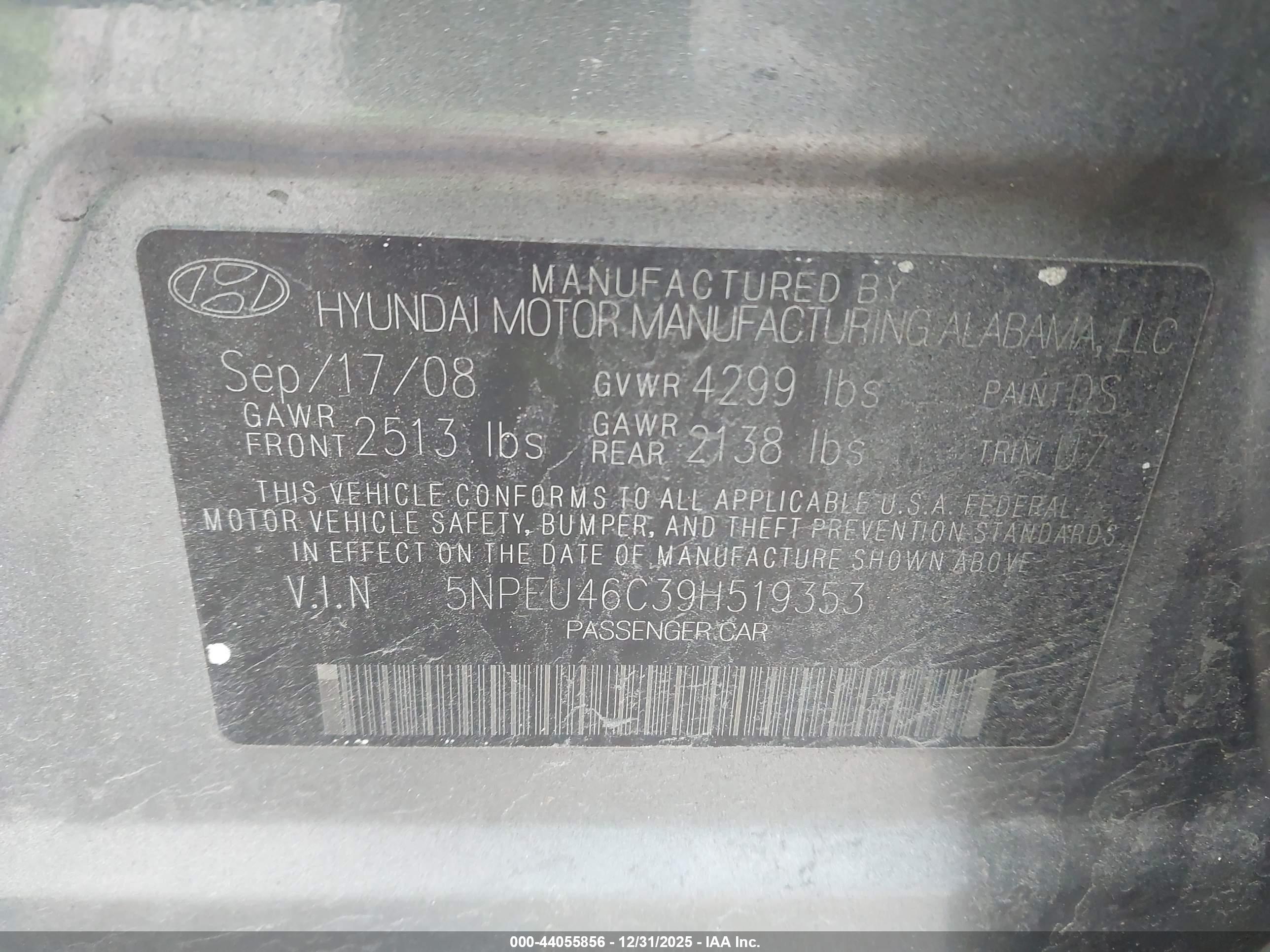 HYUNDAI SONATA image 9