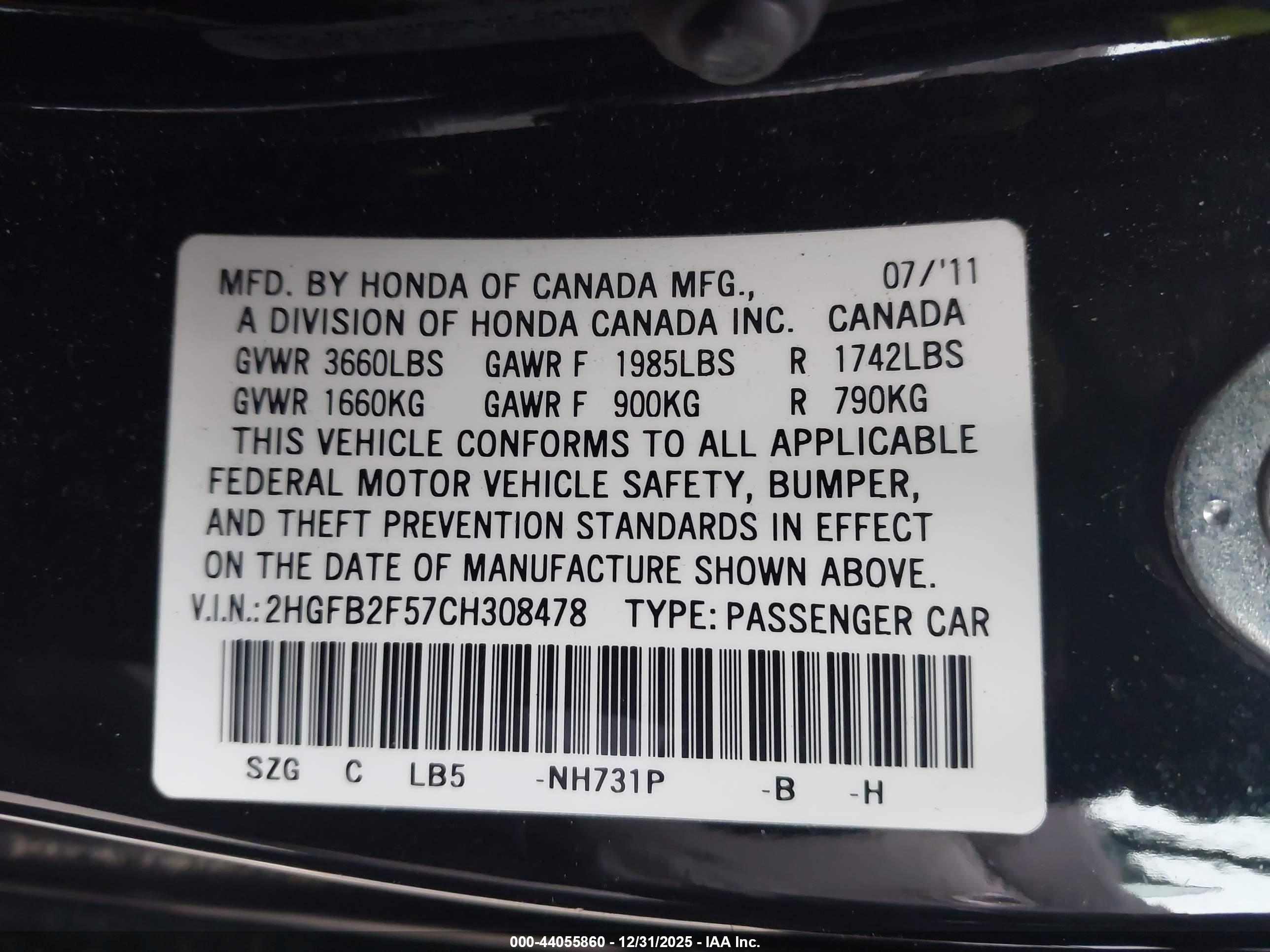 HONDA CIVIC image 9