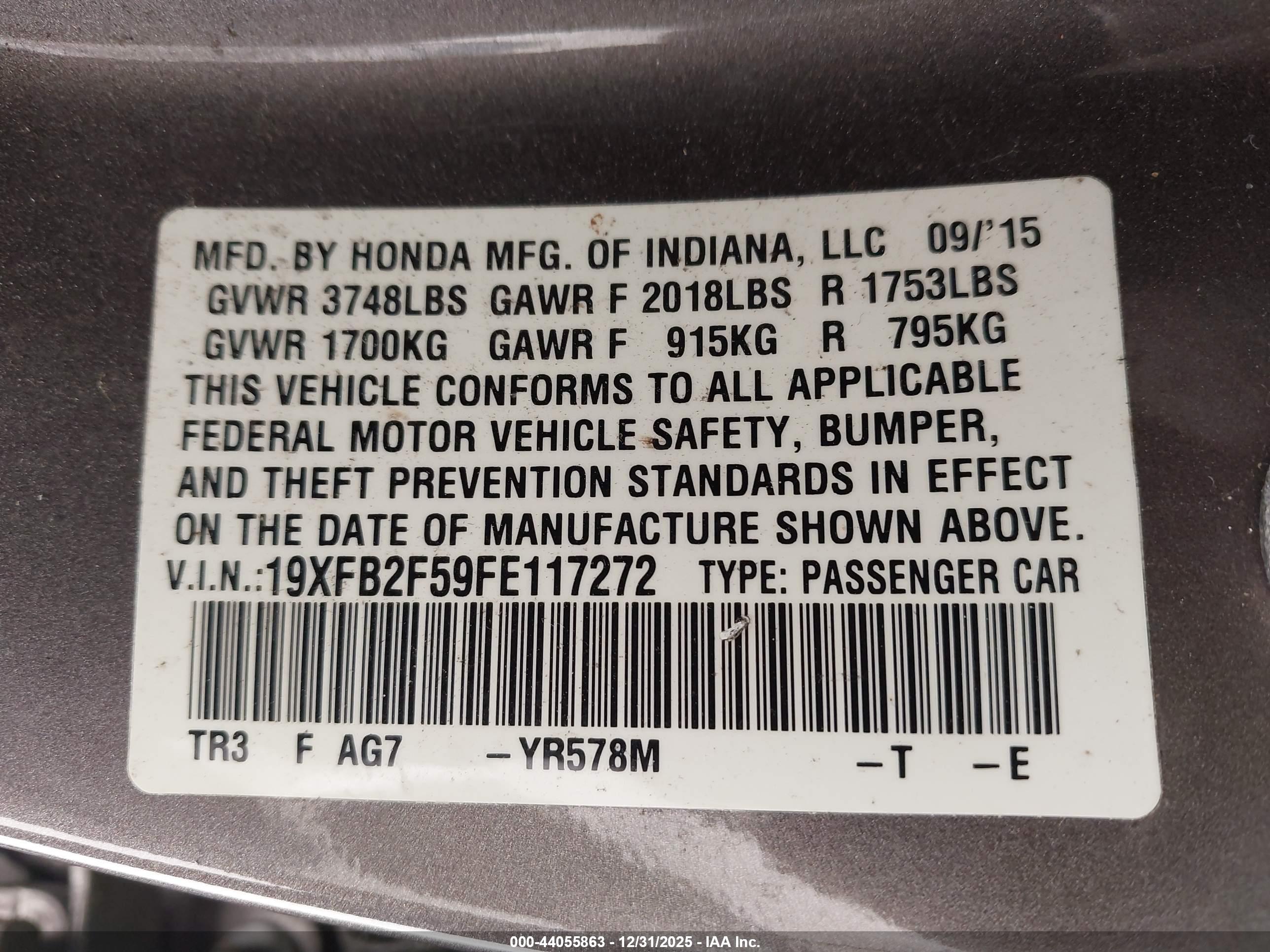 HONDA CIVIC image 9