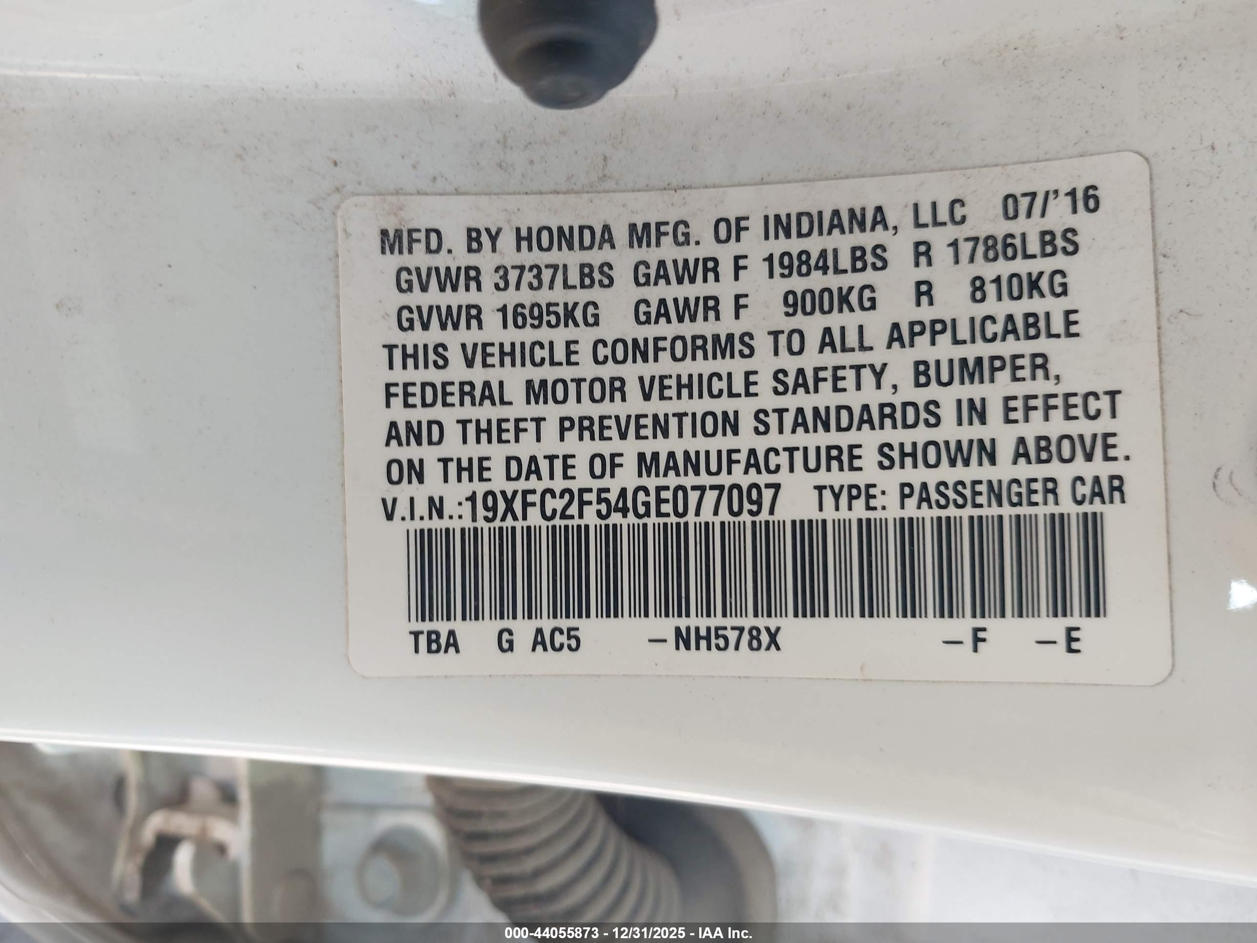 HONDA CIVIC image 9