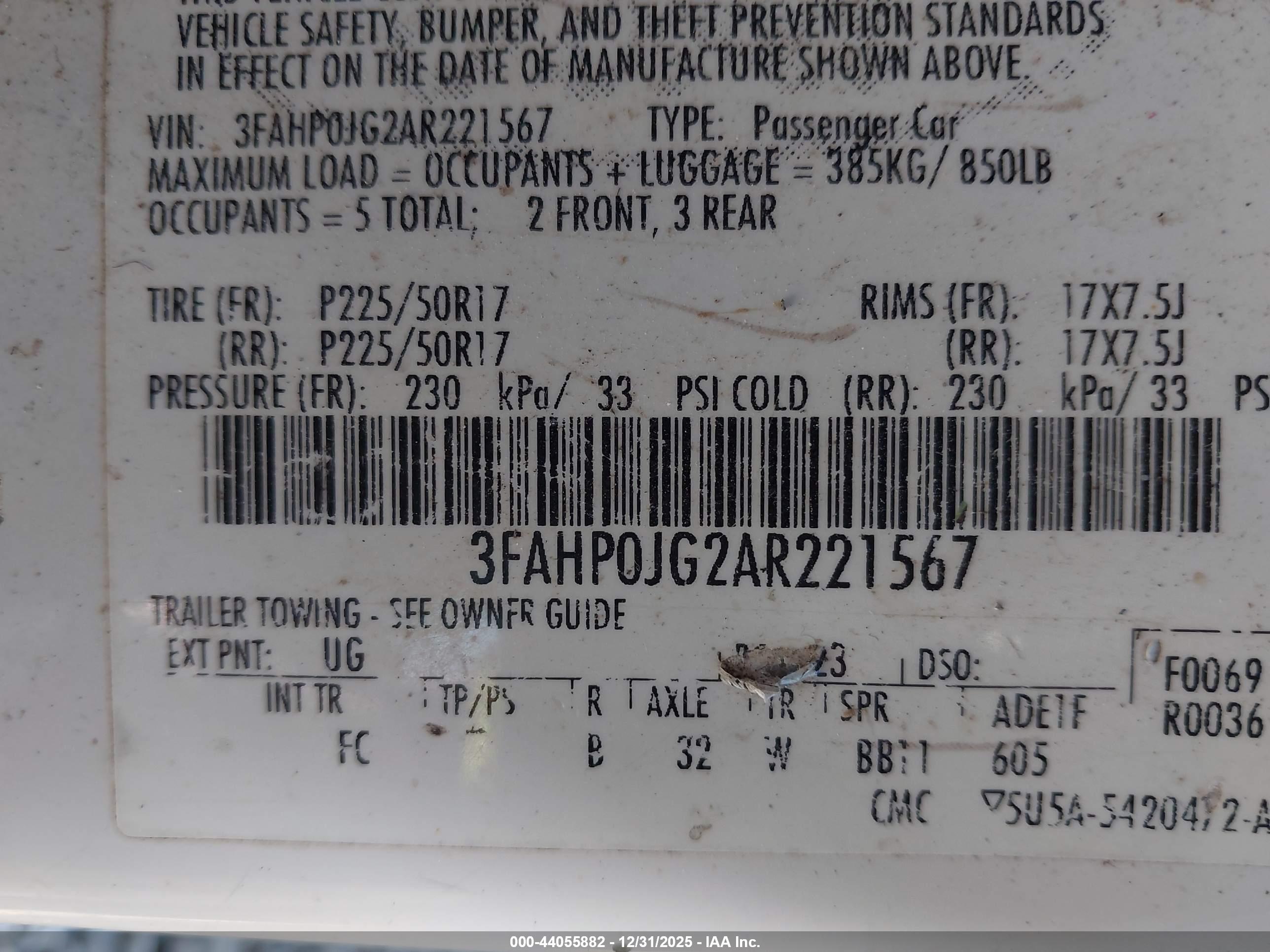 FORD FUSION image 9