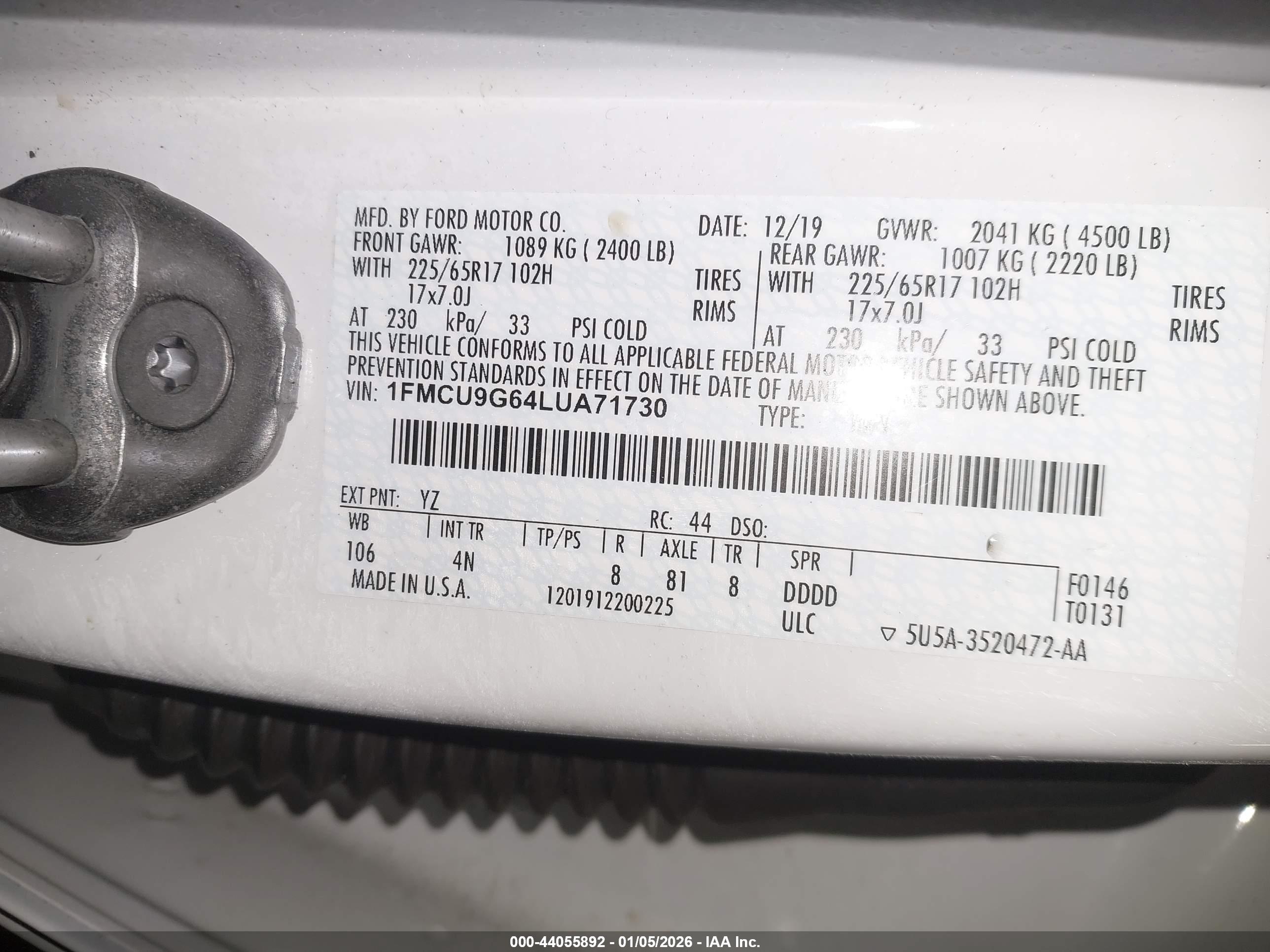 FORD ESCAPE image 9