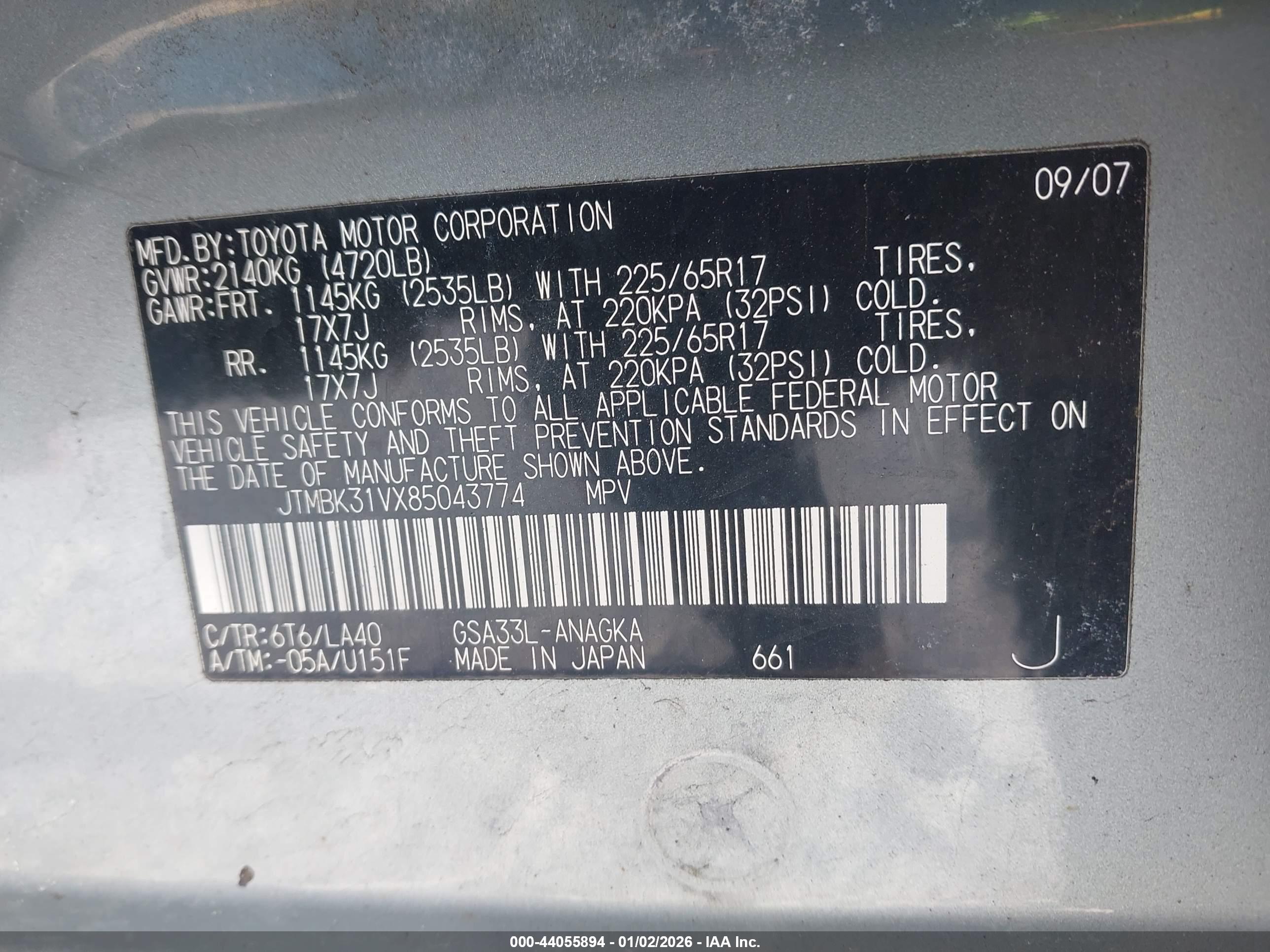 TOYOTA RAV4 image 9