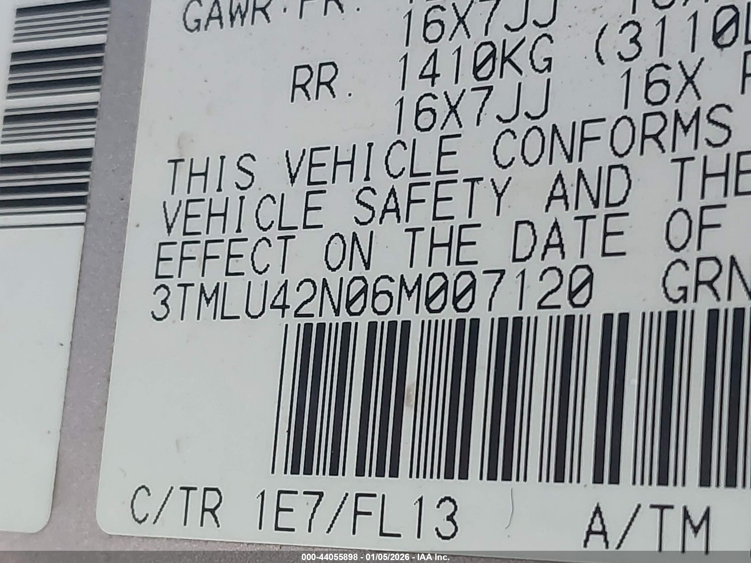 TOYOTA TACOMA image 9