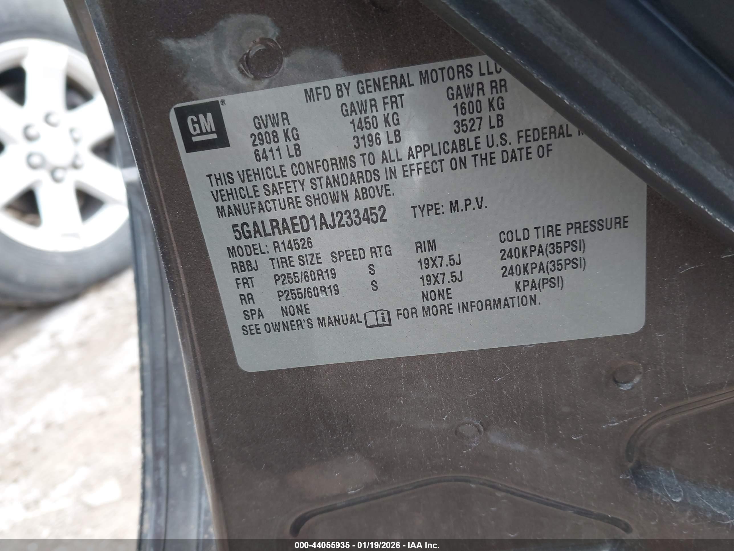 BUICK ENCLAVE image 9