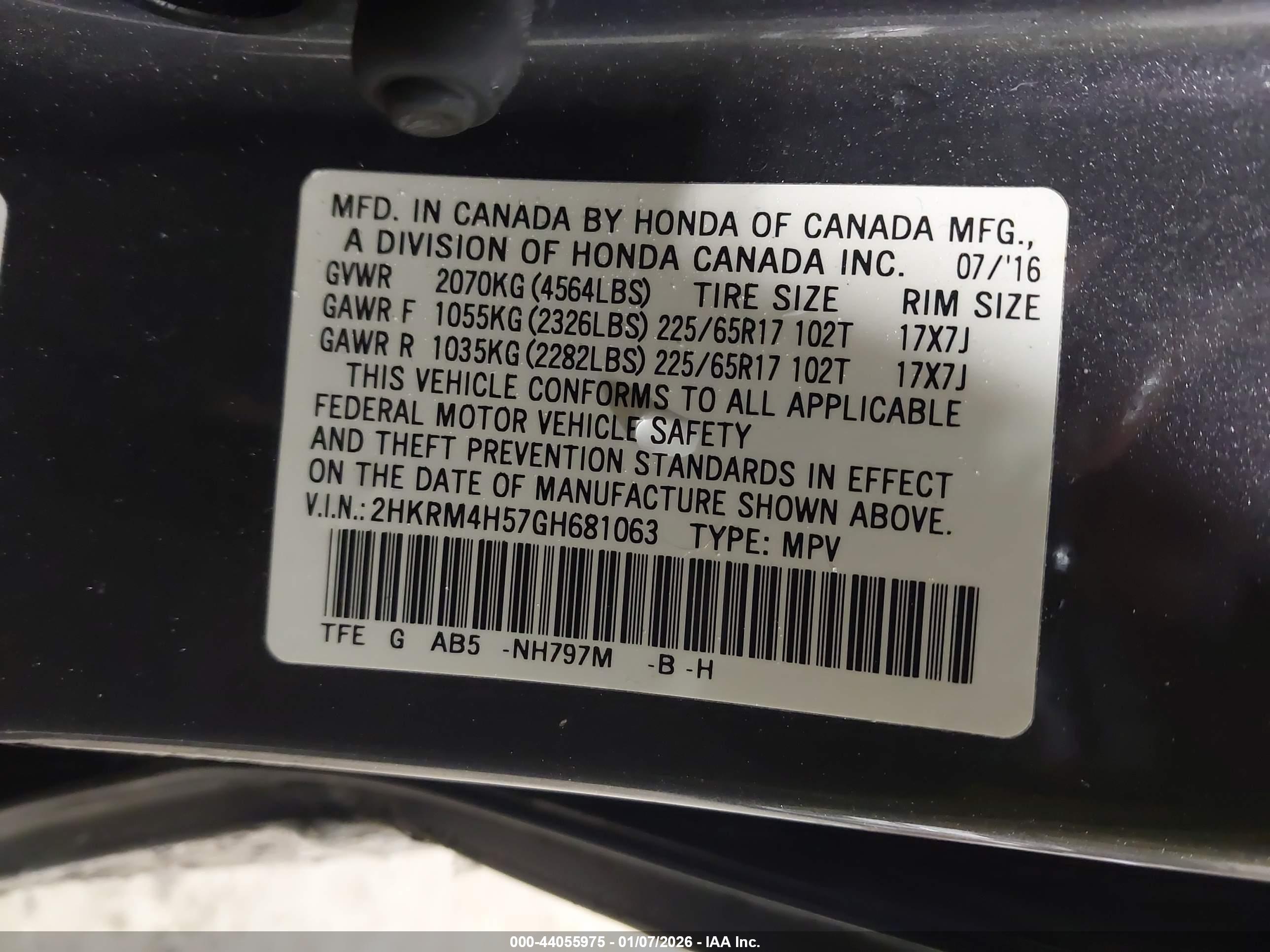 HONDA CR-V image 9