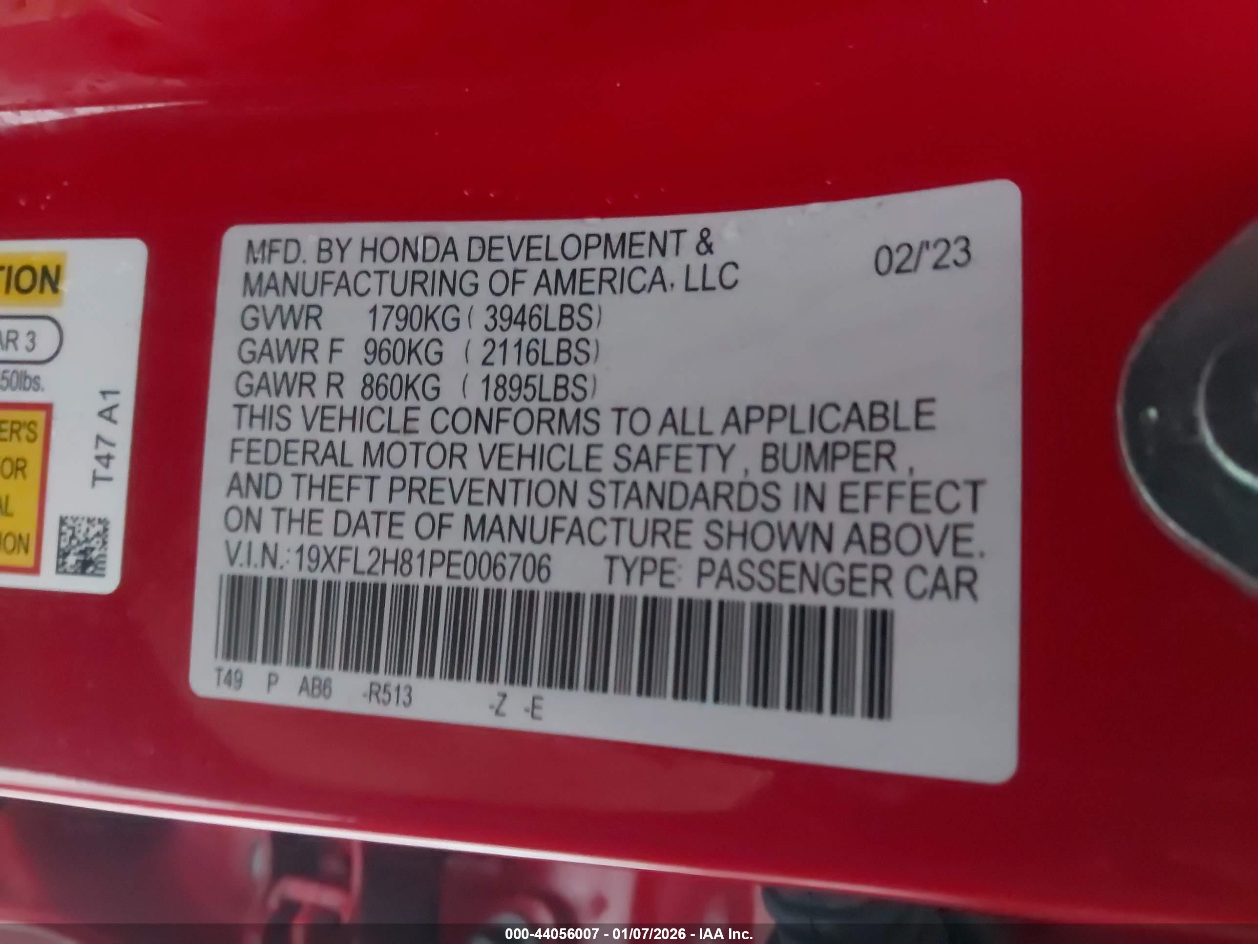 HONDA CIVIC image 9