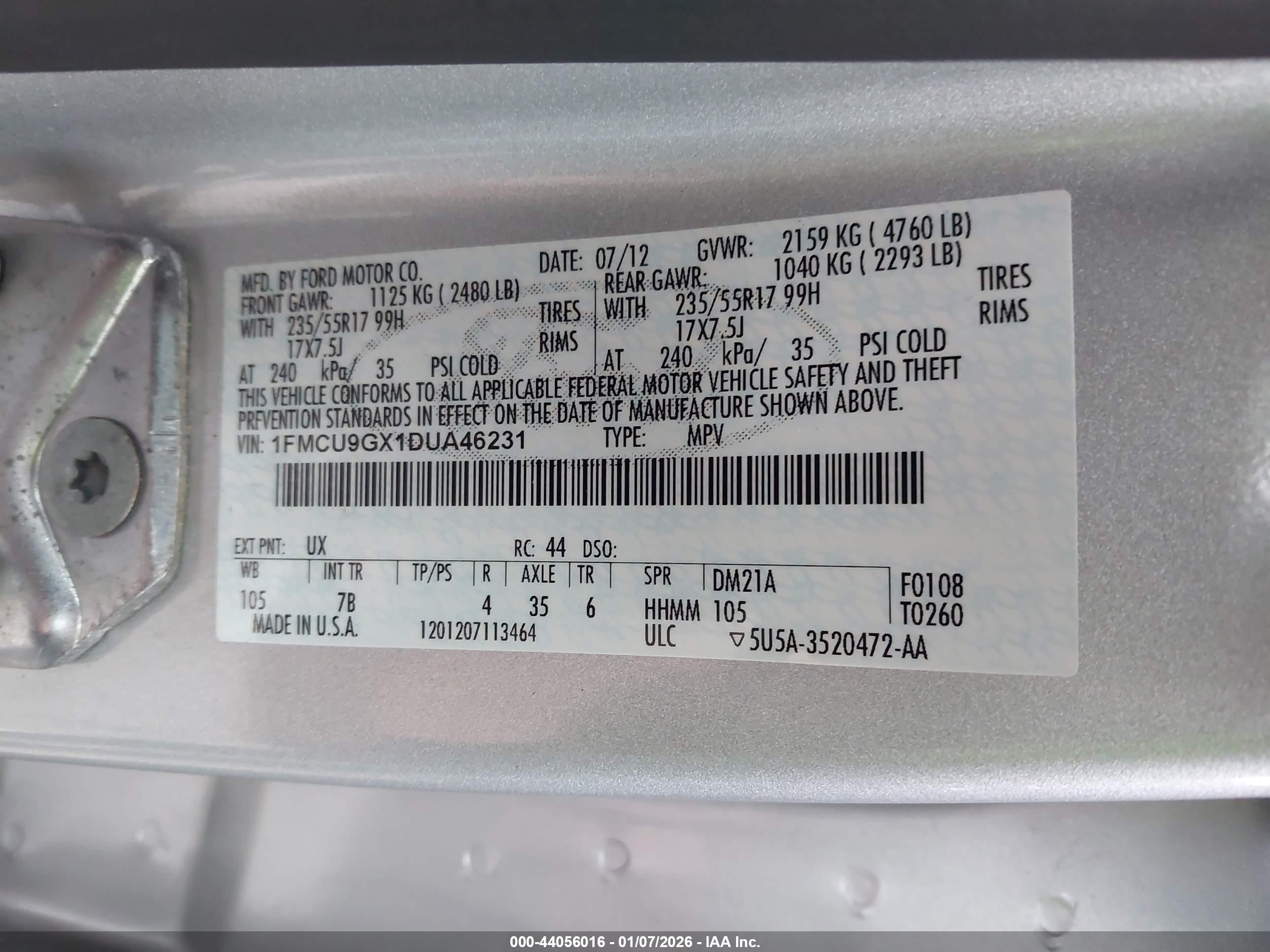 FORD ESCAPE image 9
