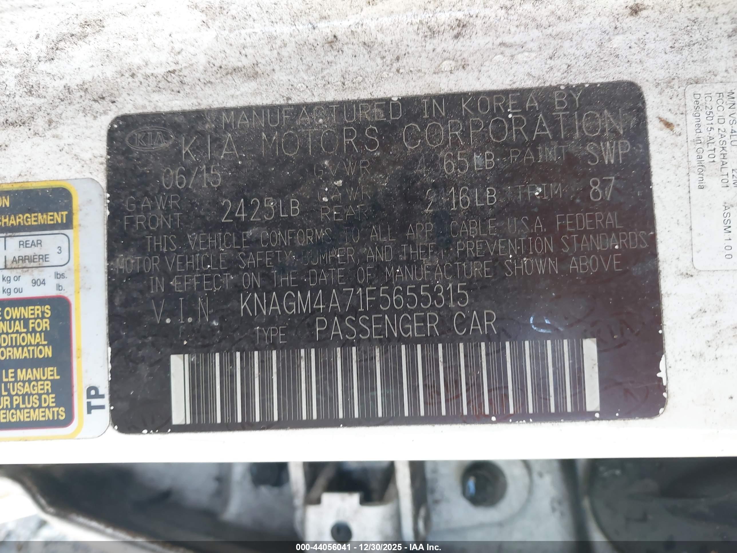 KIA OPTIMA image 9