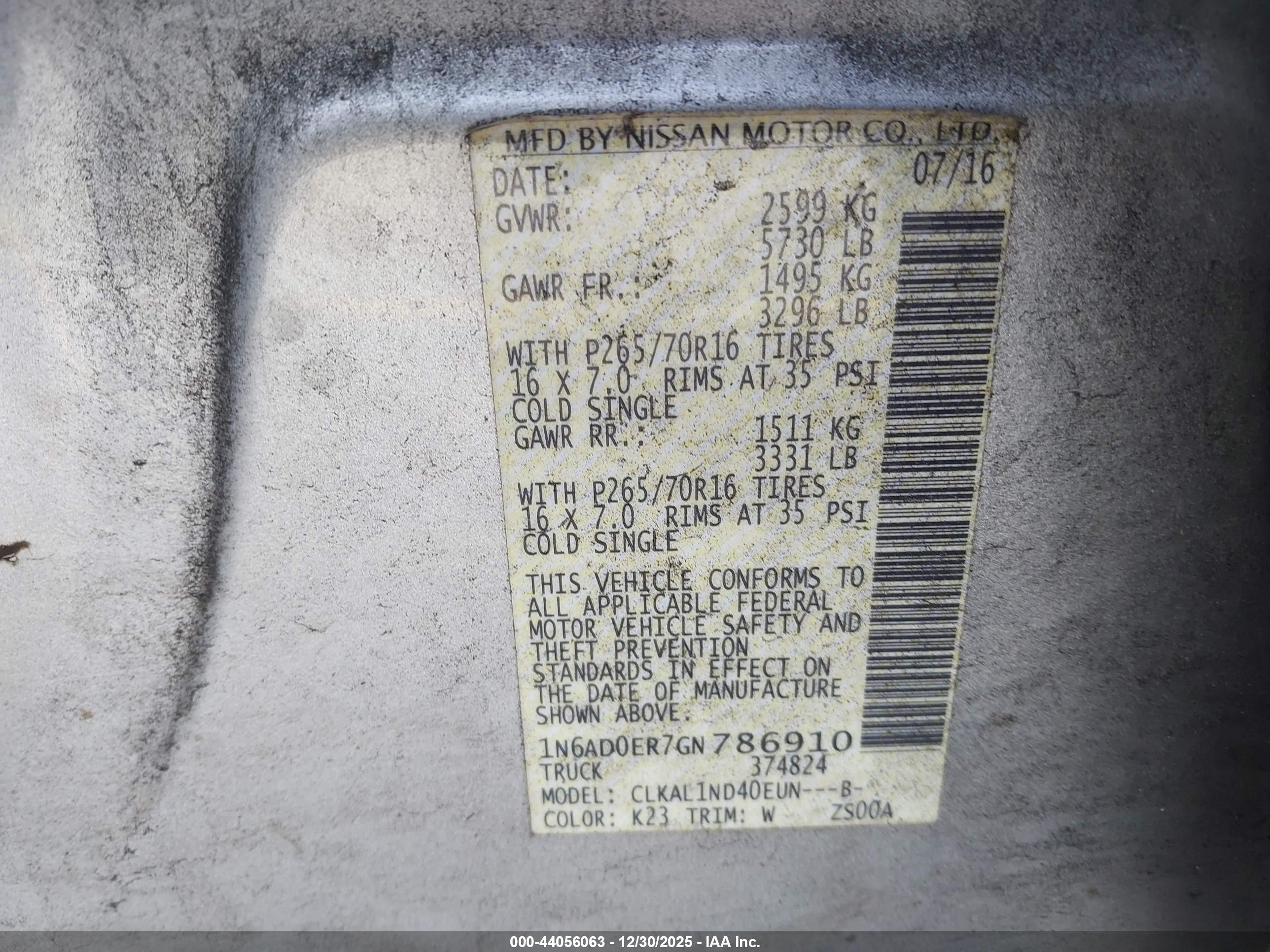 NISSAN FRONTIER image 9