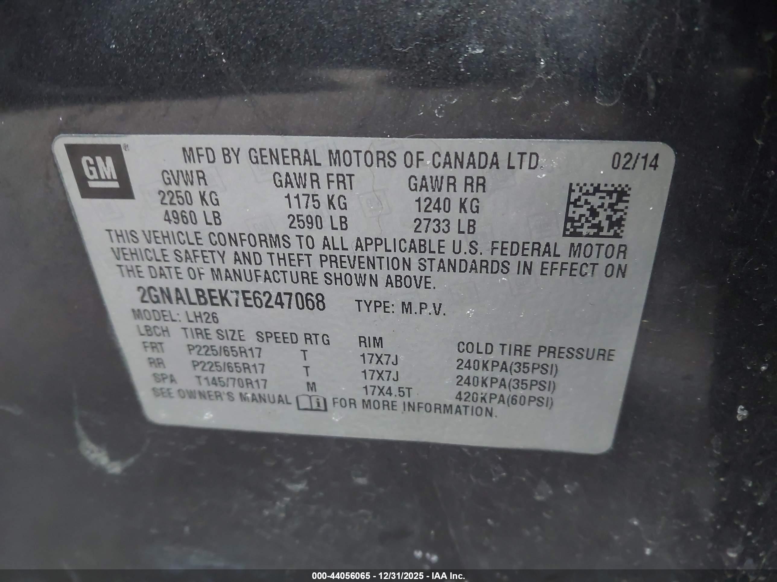 CHEVROLET EQUINOX image 9