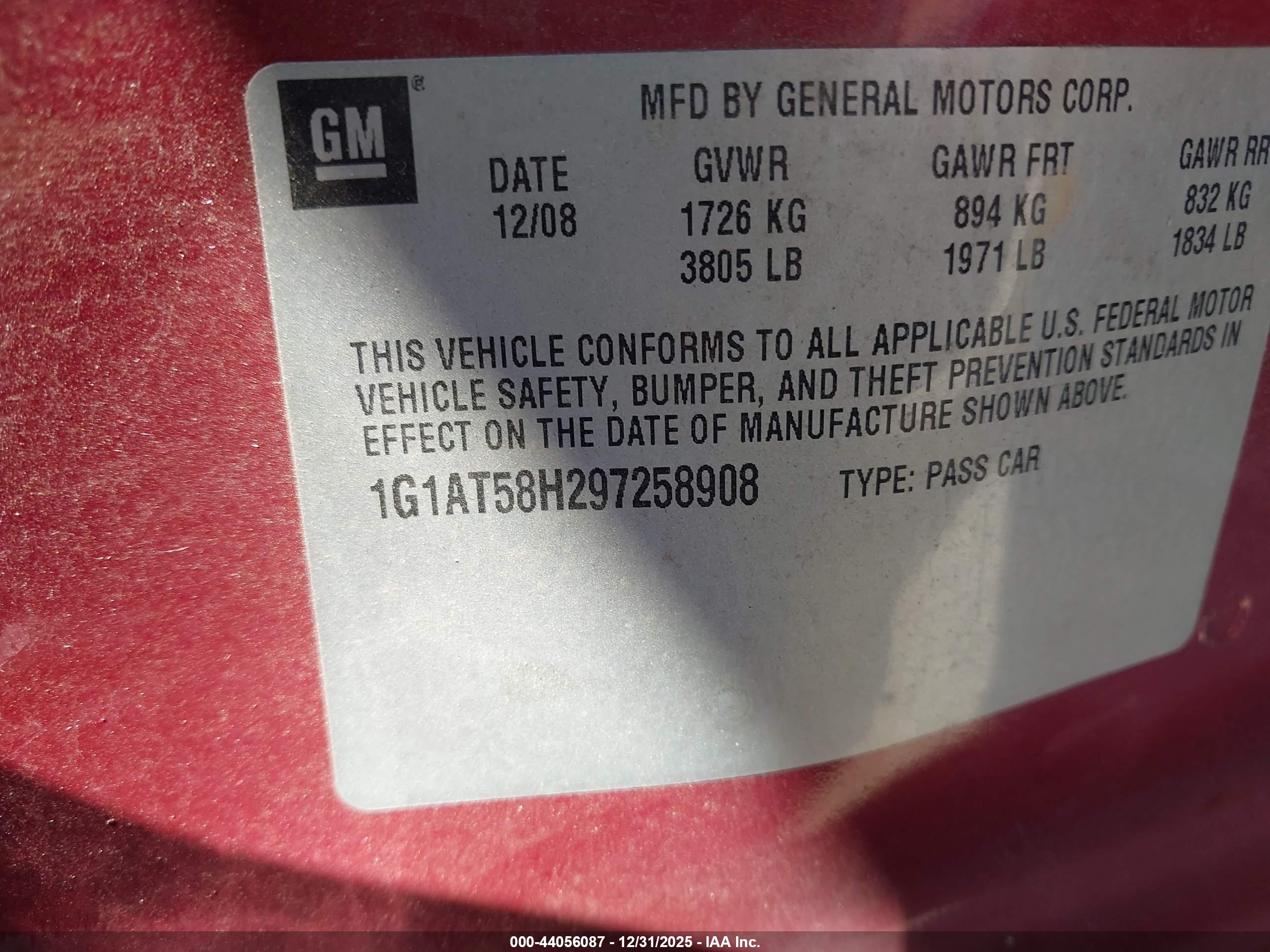 CHEVROLET COBALT image 9