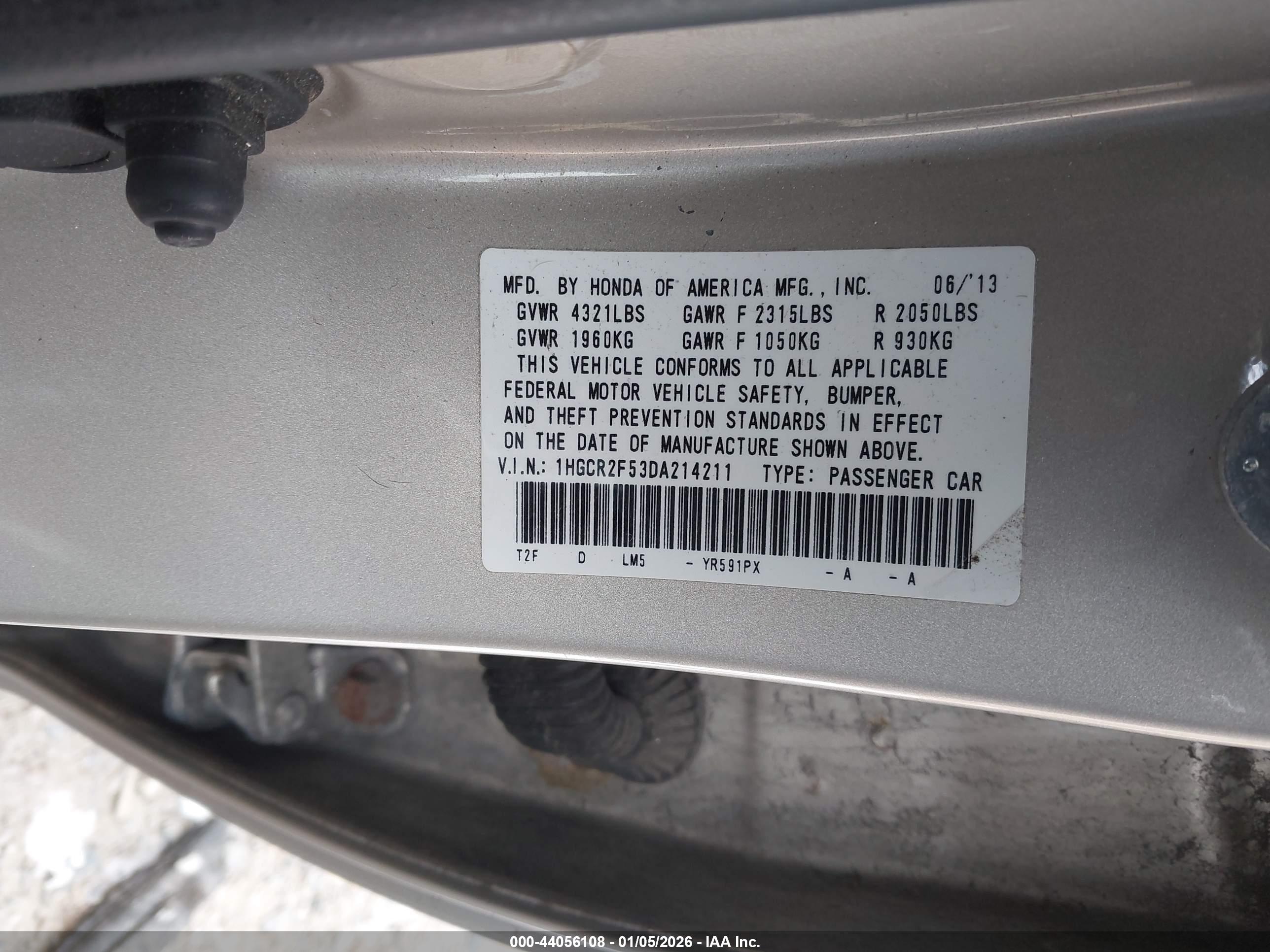 HONDA ACCORD image 9
