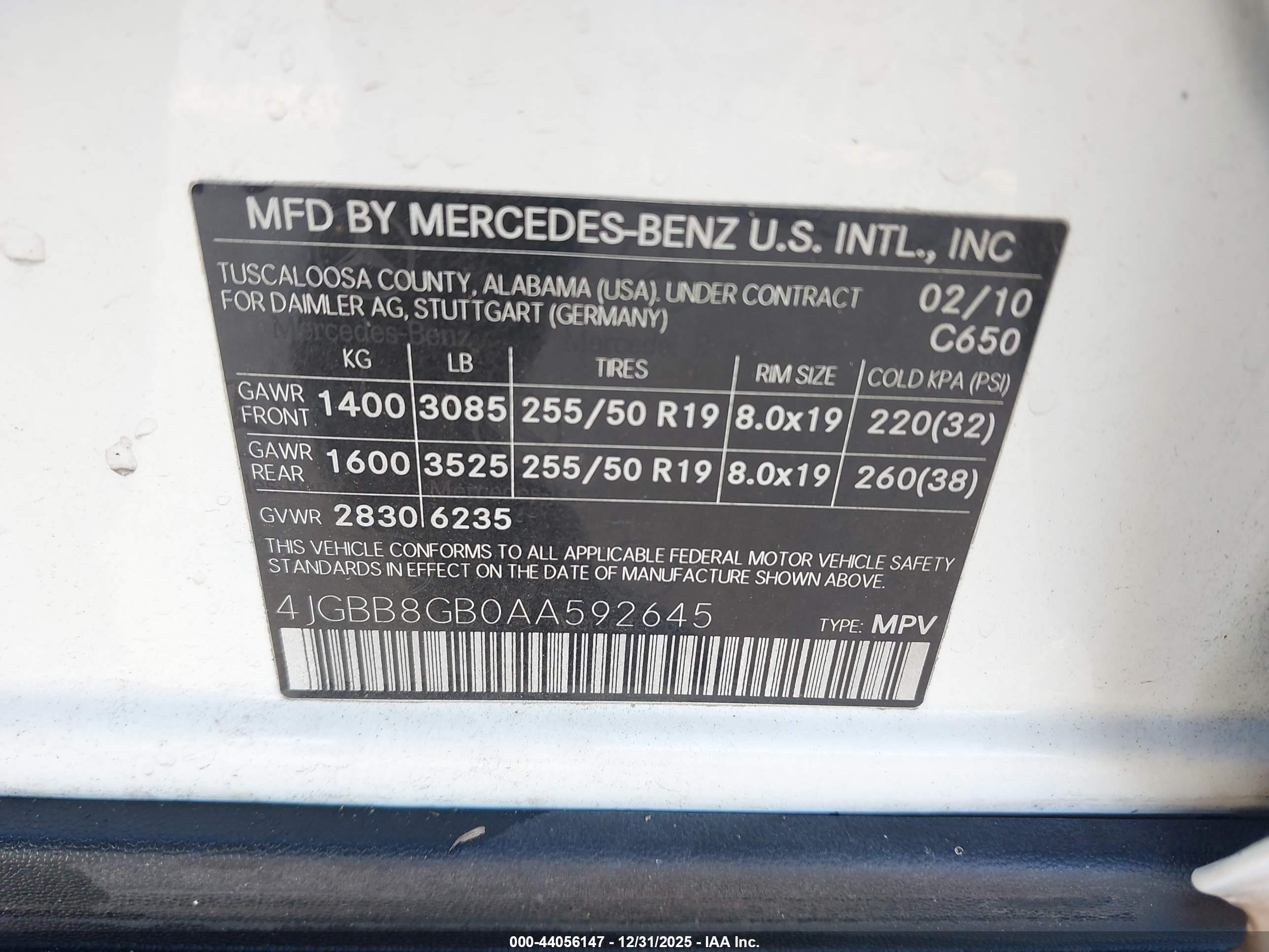 MERCEDES-BENZ ML image 9