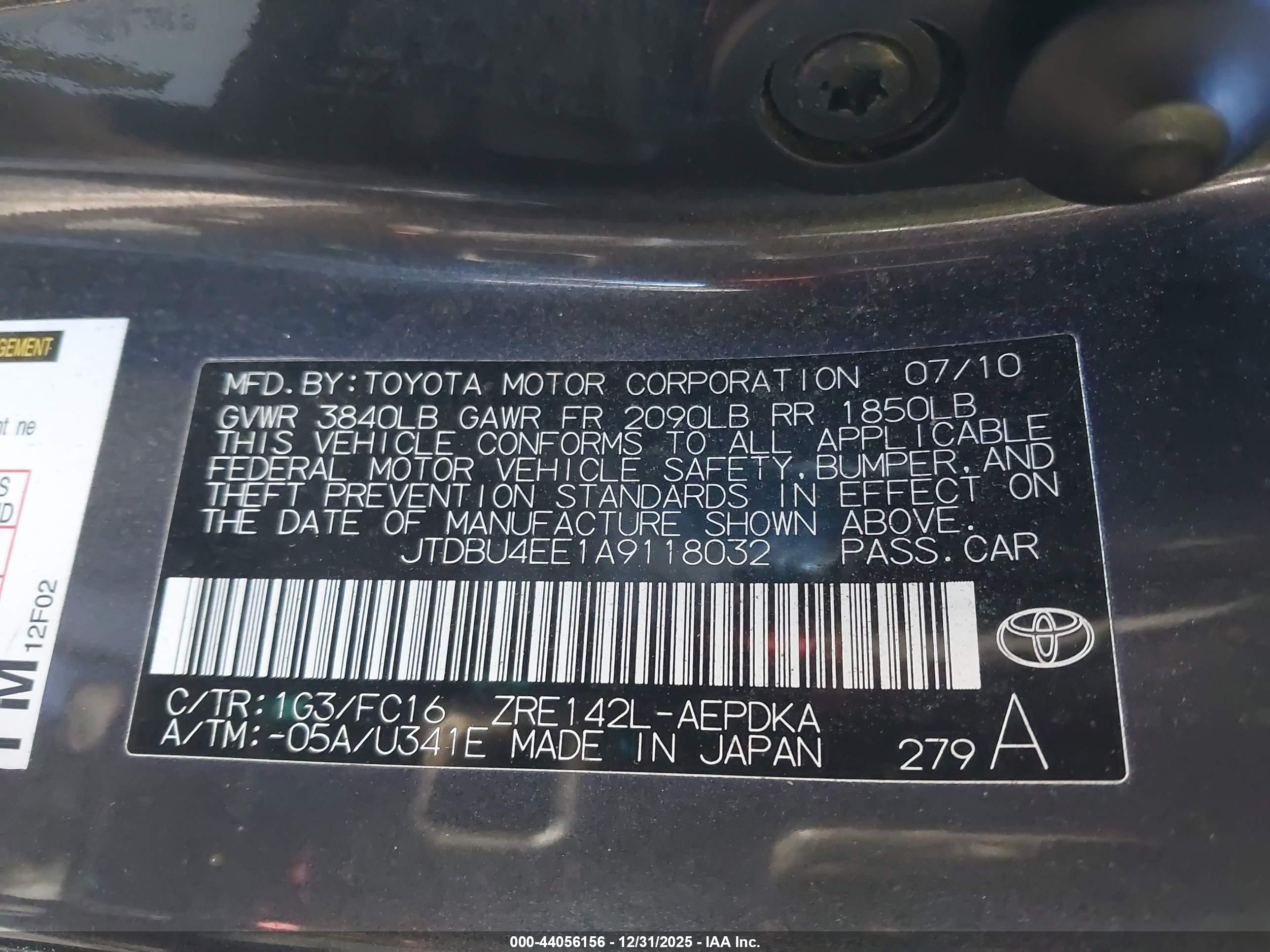 TOYOTA COROLLA image 9