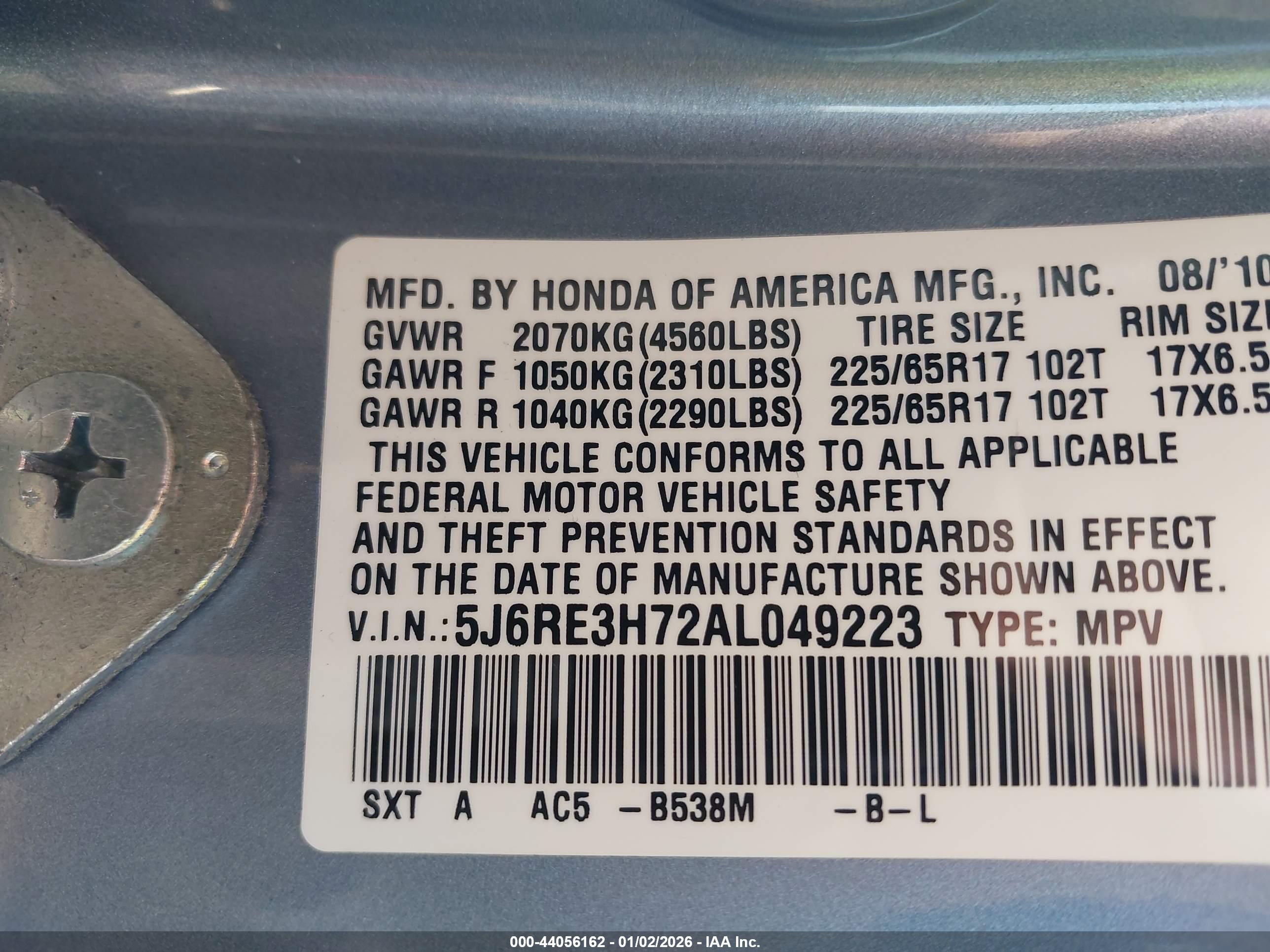 HONDA CR-V image 9