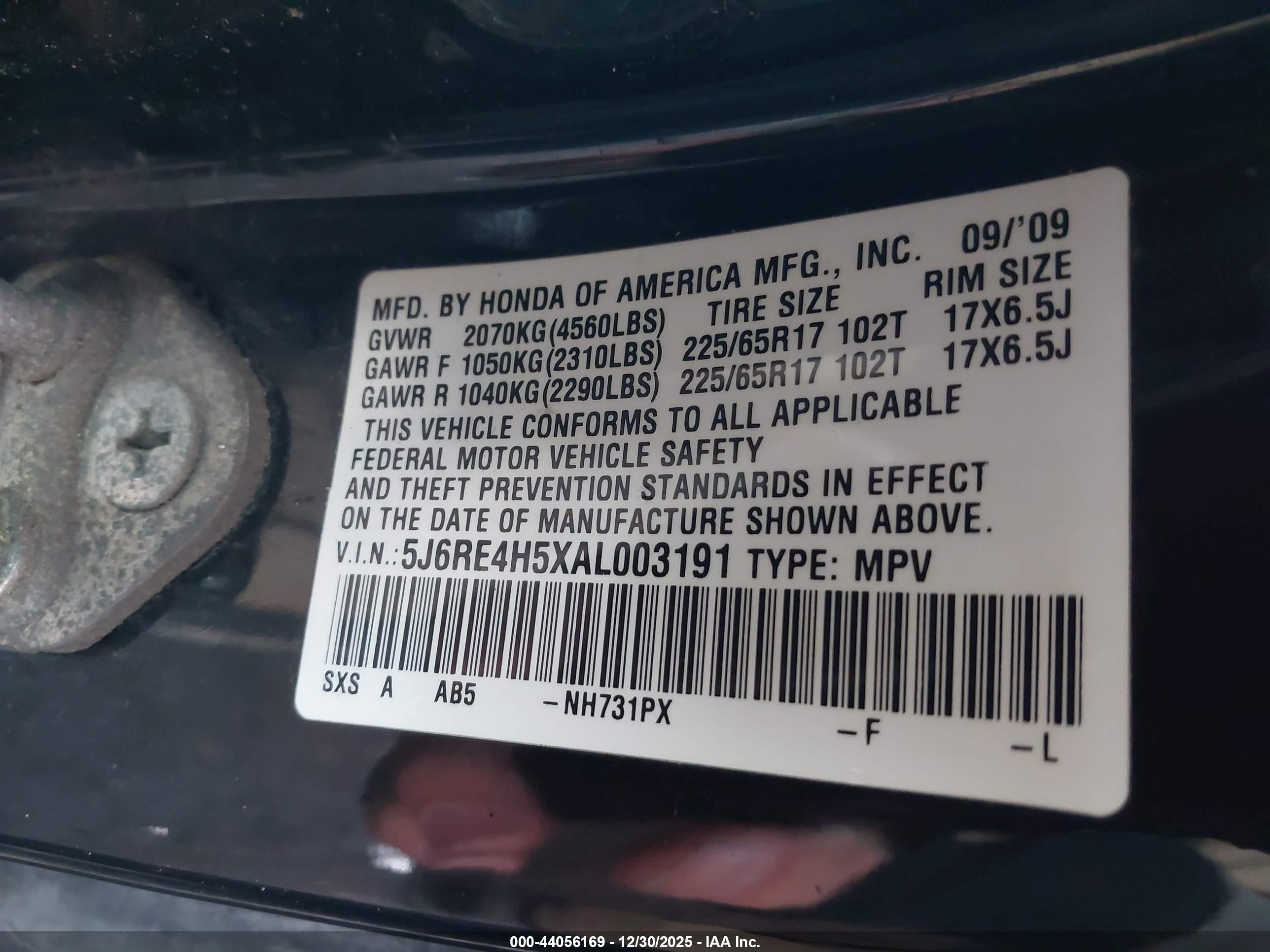 HONDA CR-V image 9