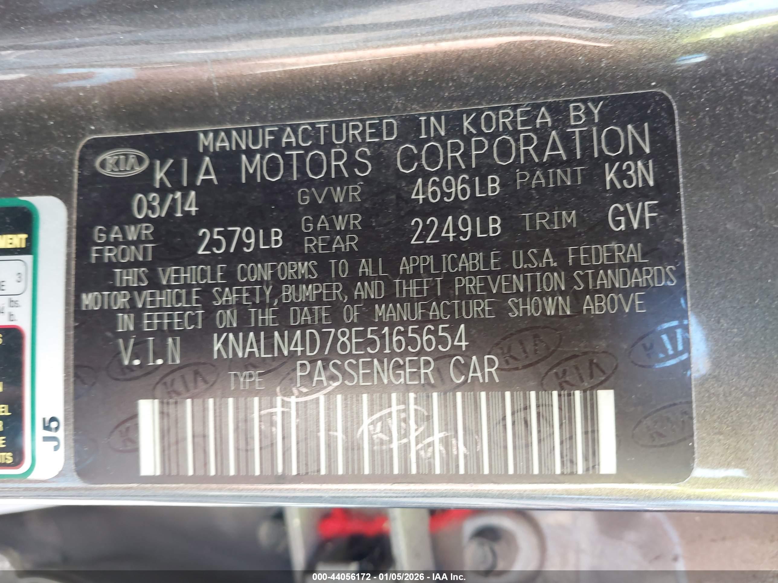KIA CADENZA image 9