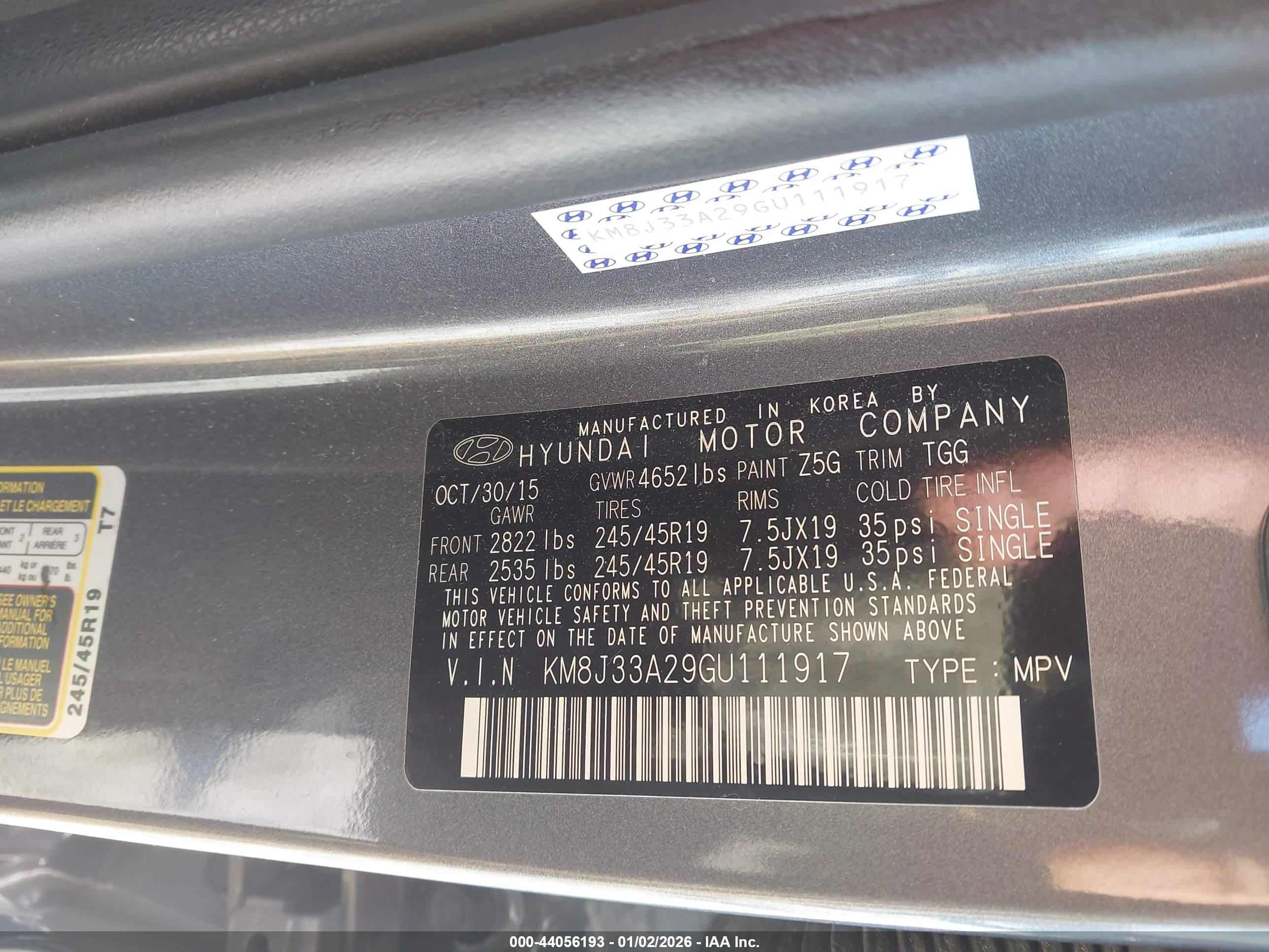 HYUNDAI TUCSON image 9