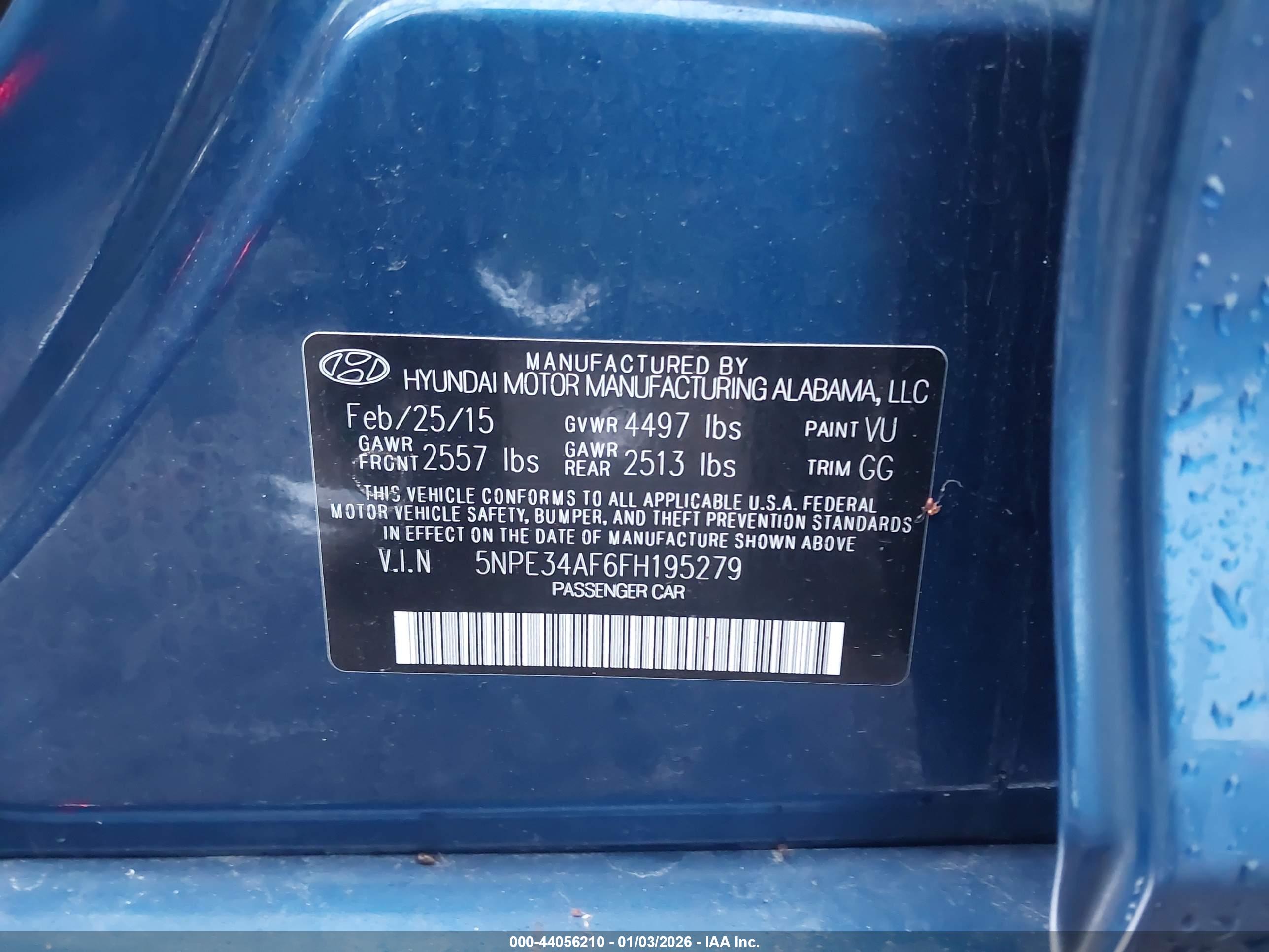 HYUNDAI SONATA image 9