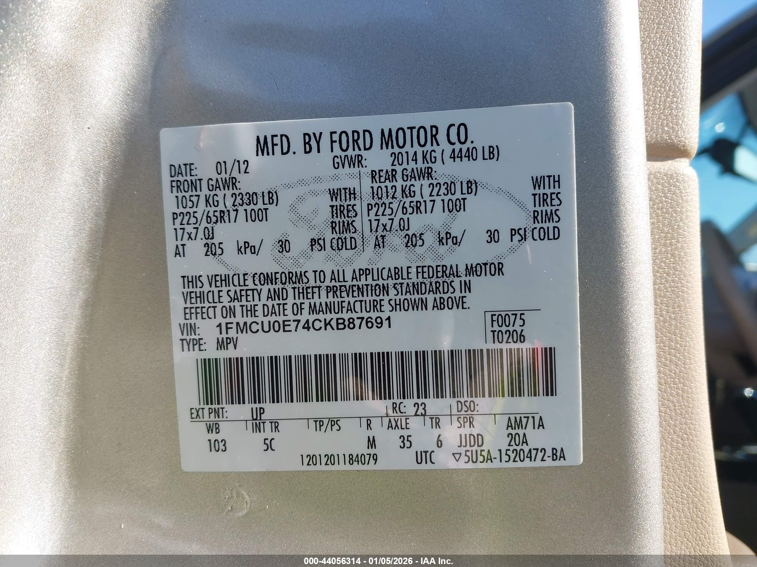 FORD ESCAPE image 9