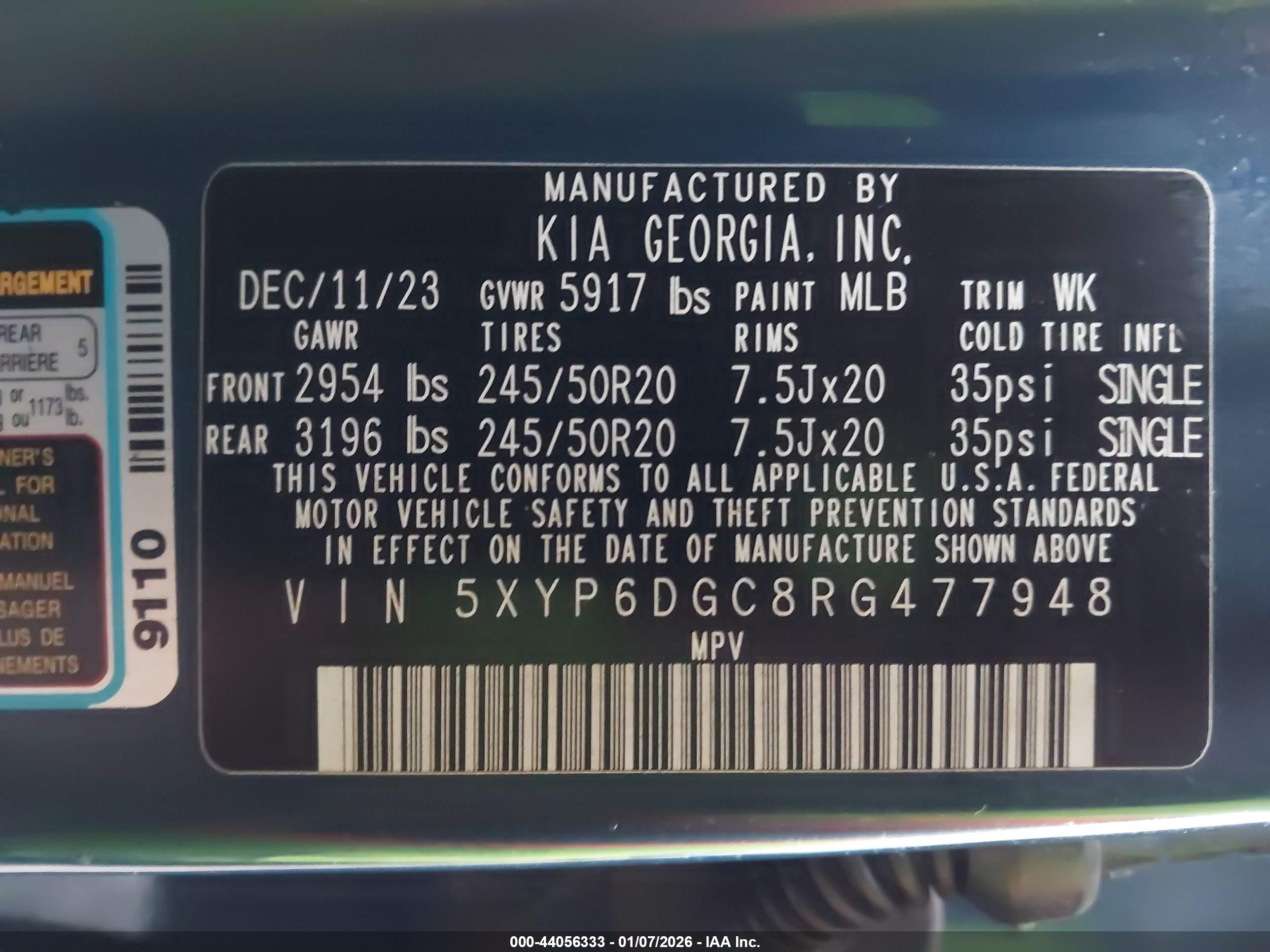 KIA TELLURIDE image 9