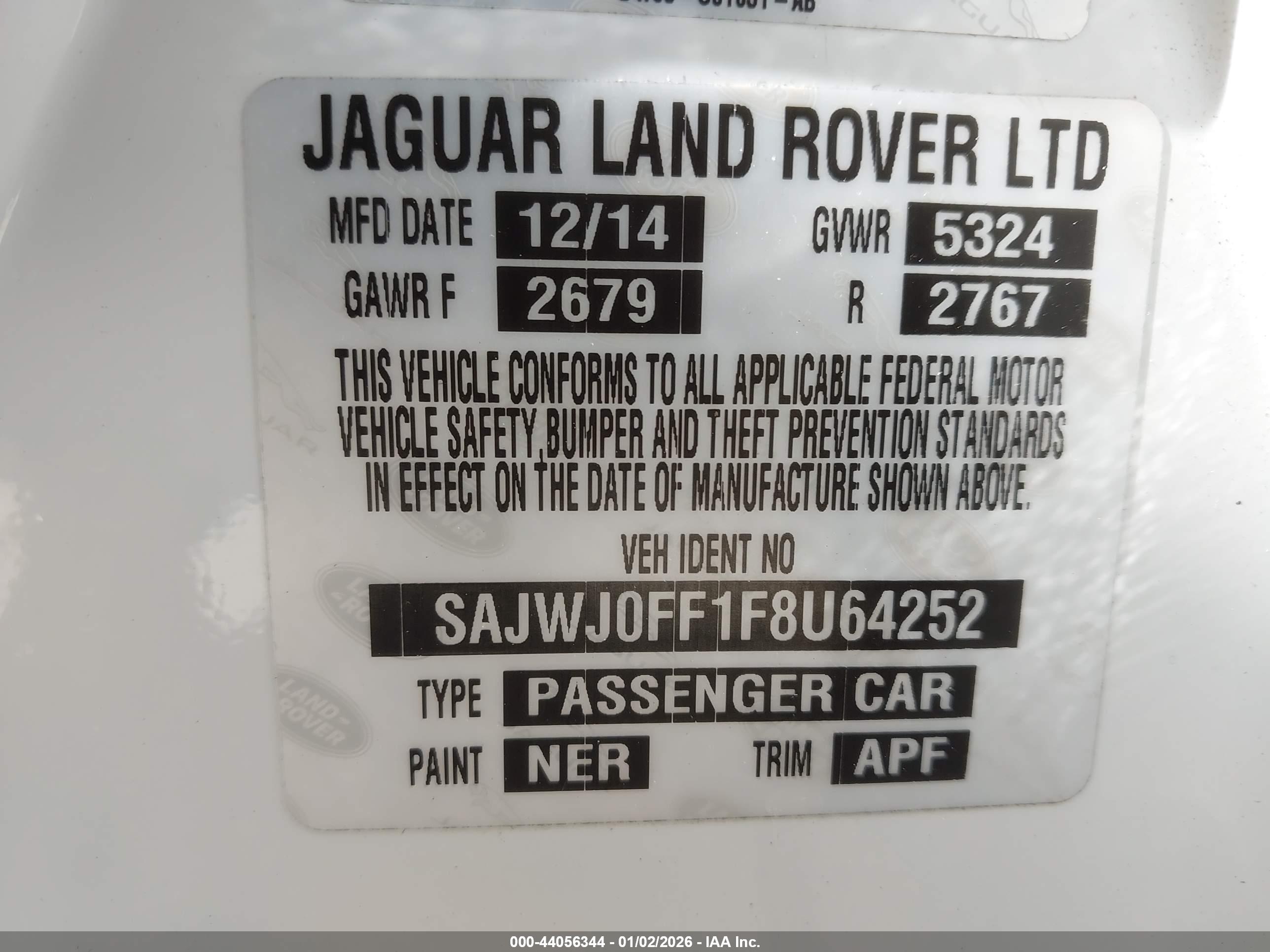 JAGUAR XF image 9