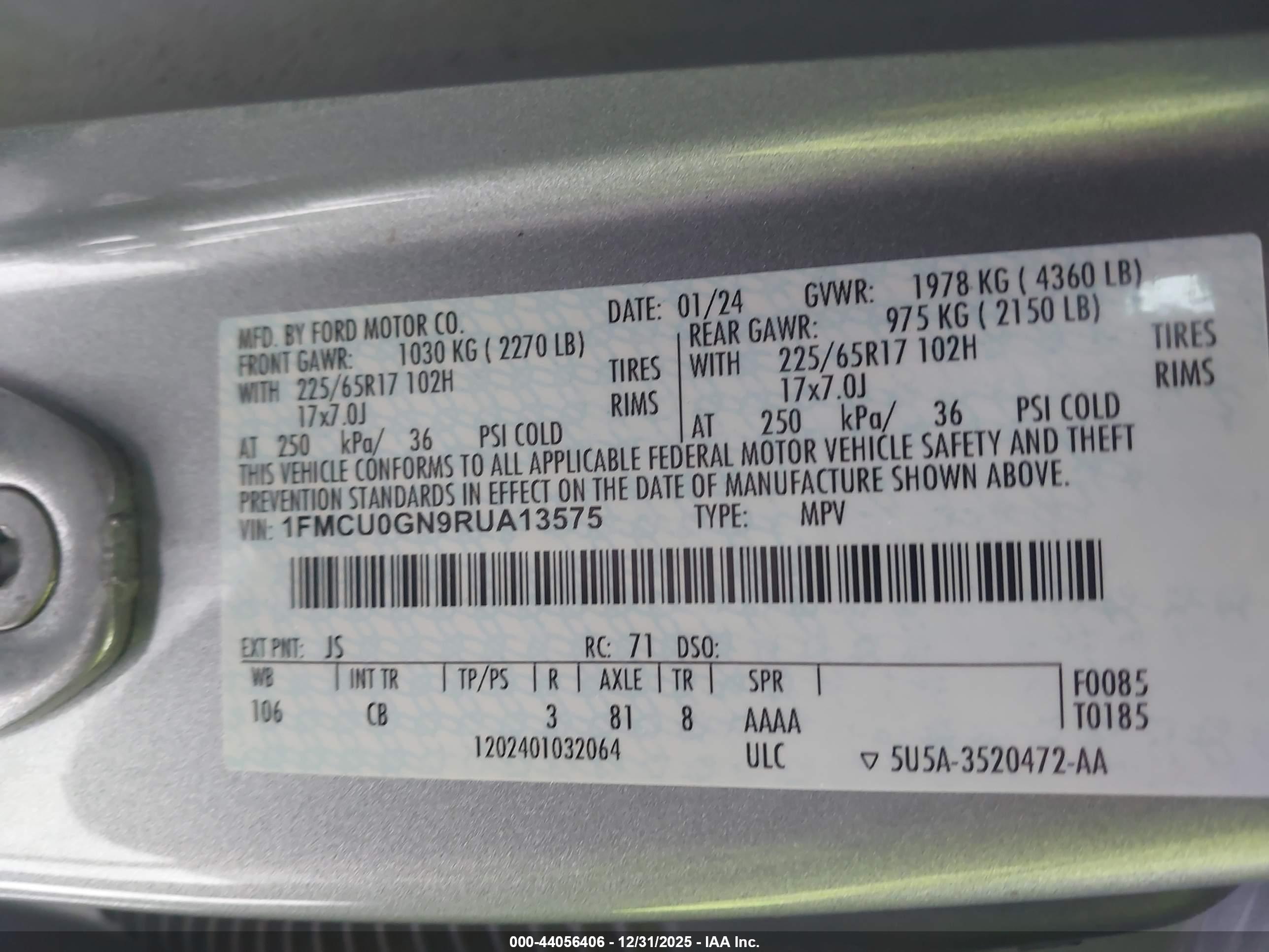 FORD ESCAPE image 9