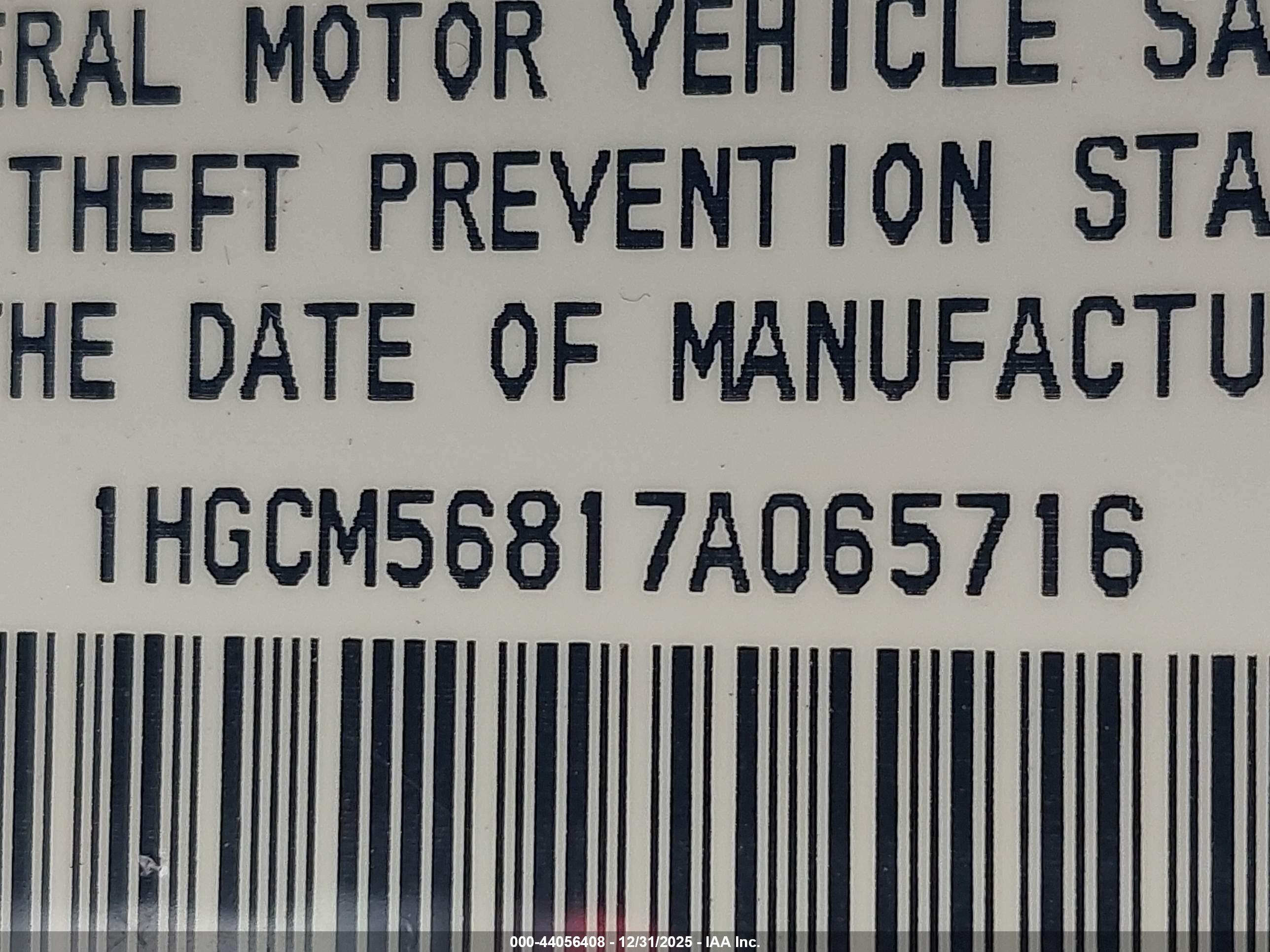 HONDA ACCORD image 9