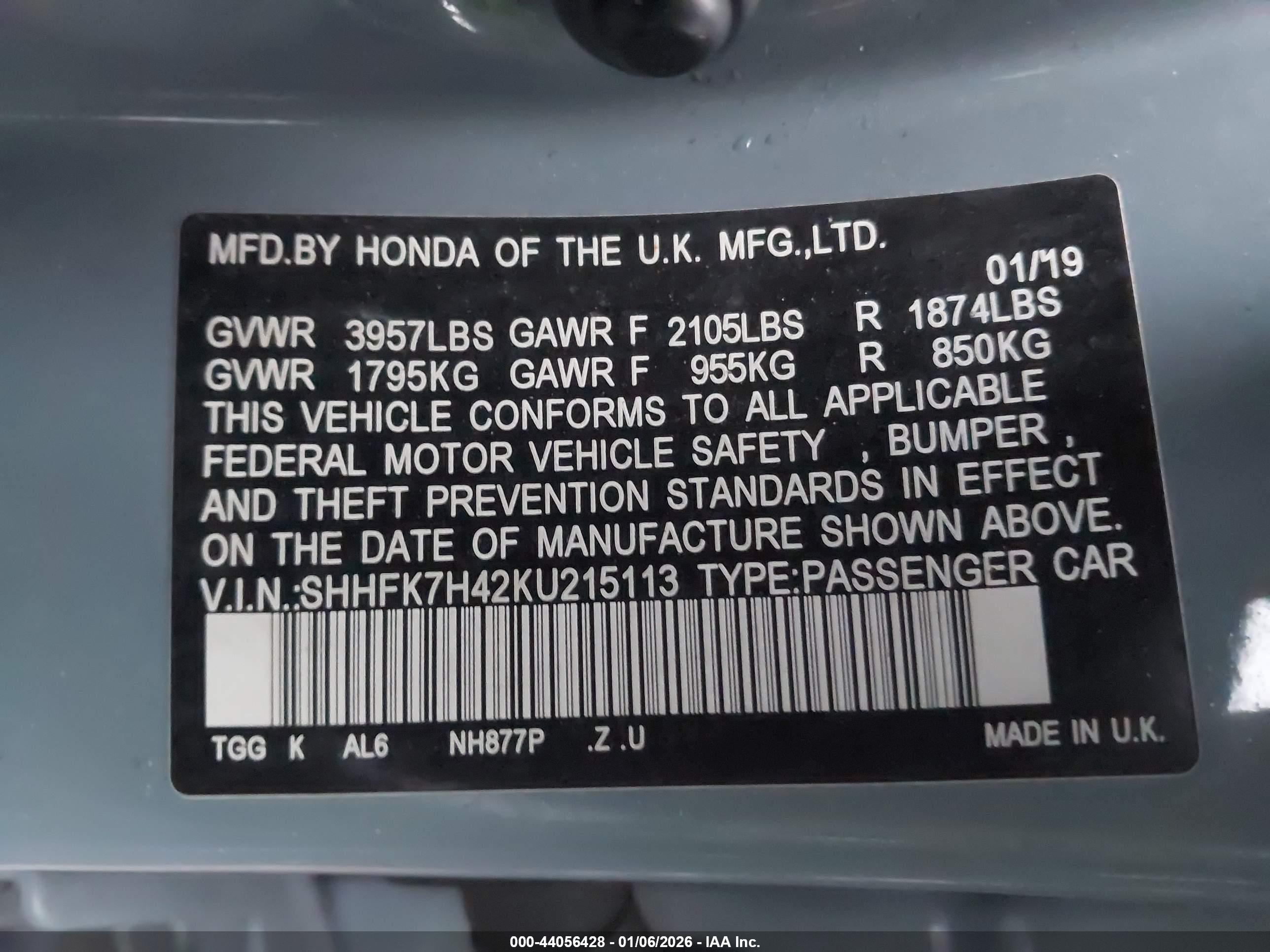 HONDA CIVIC image 9