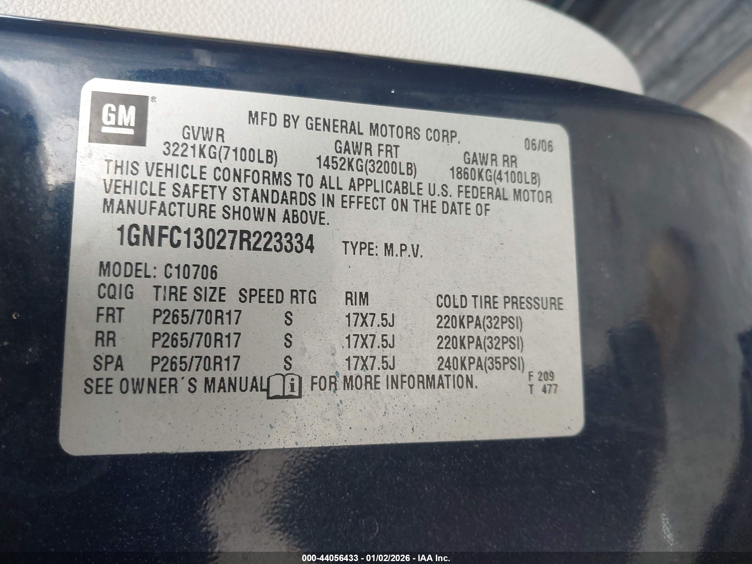 CHEVROLET TAHOE image 9