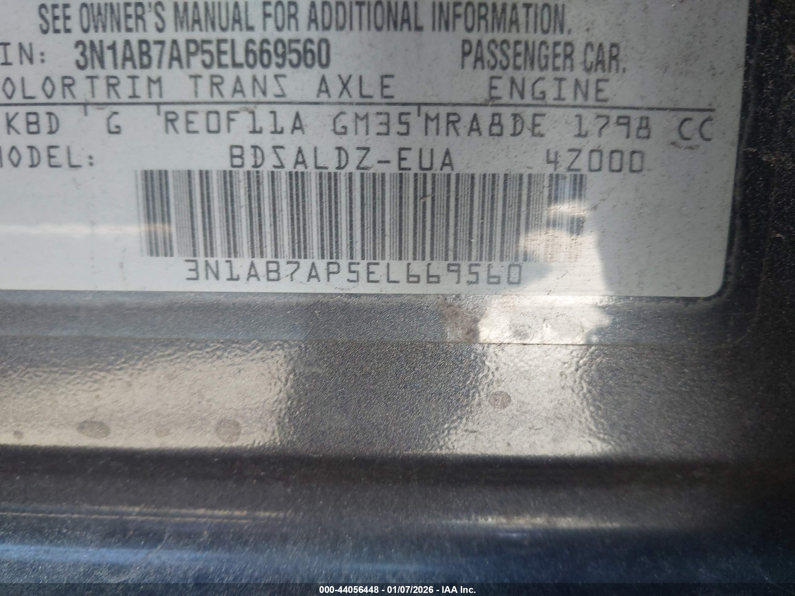 NISSAN SENTRA image 9