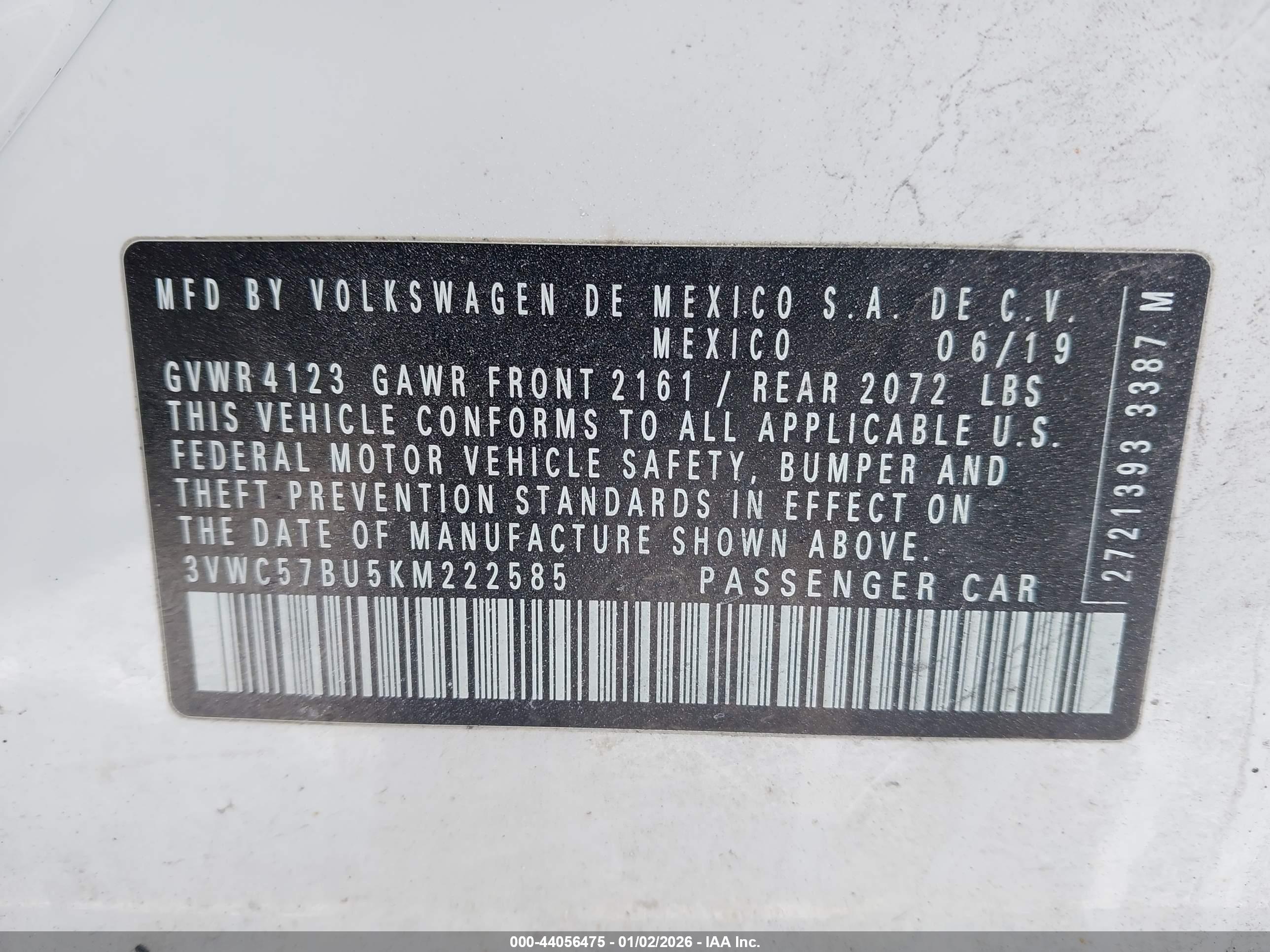 VOLKSWAGEN JETTA image 9