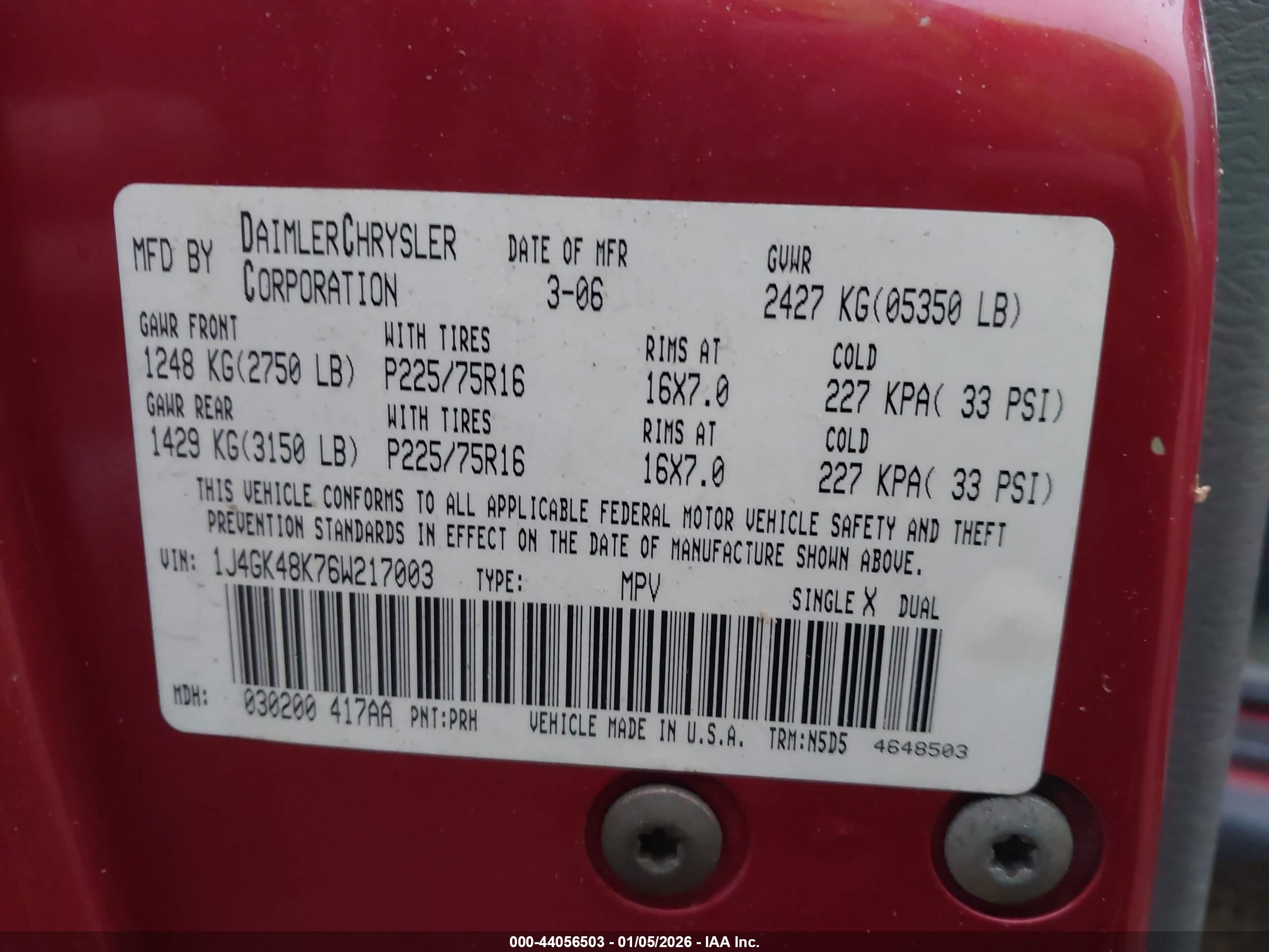 JEEP LIBERTY image 9