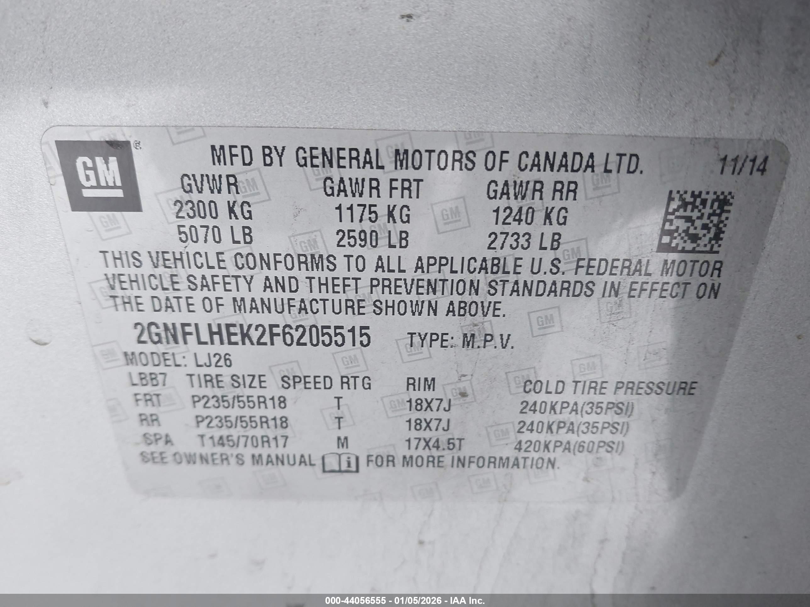 CHEVROLET EQUINOX image 9