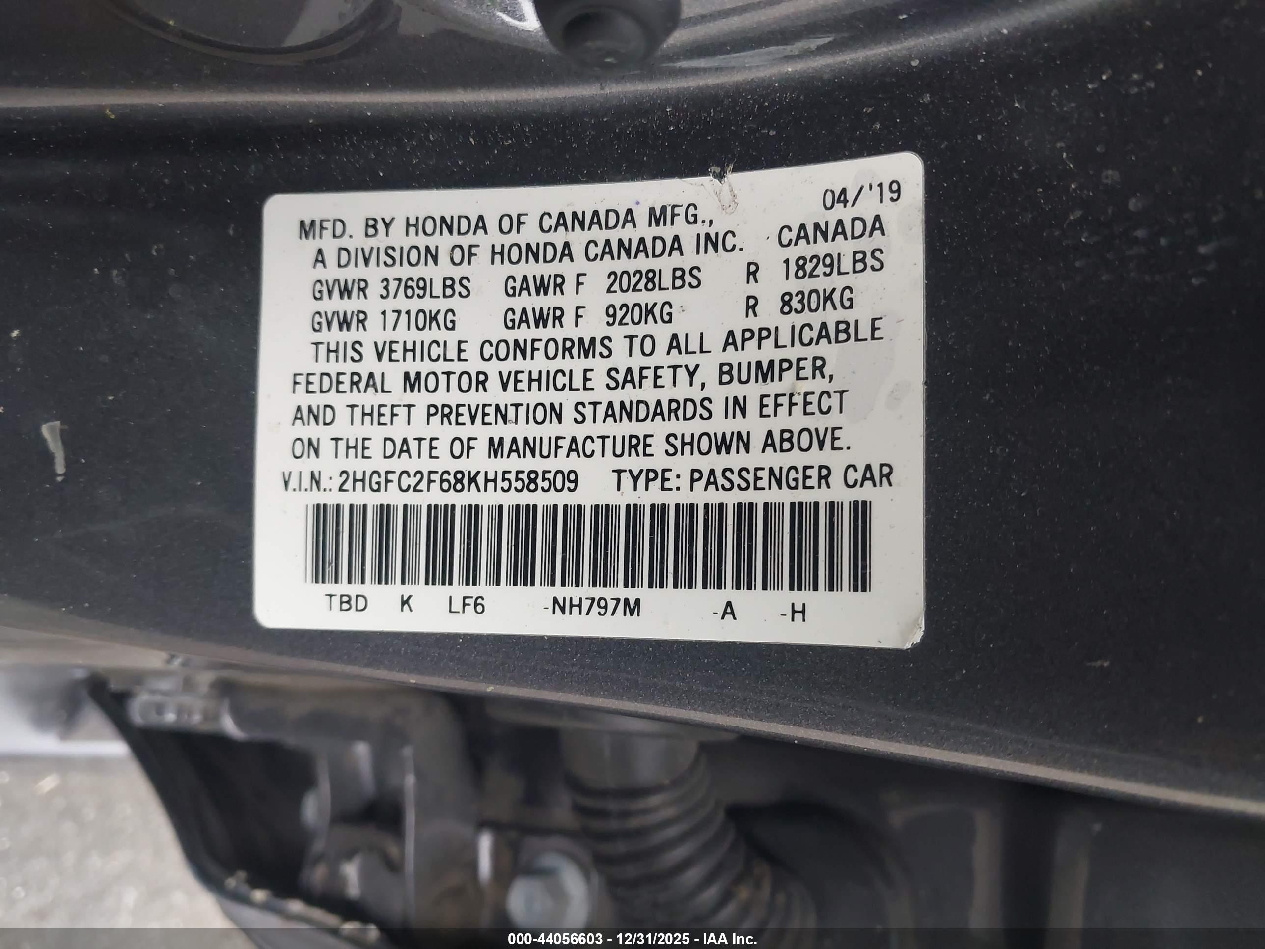 HONDA CIVIC image 9