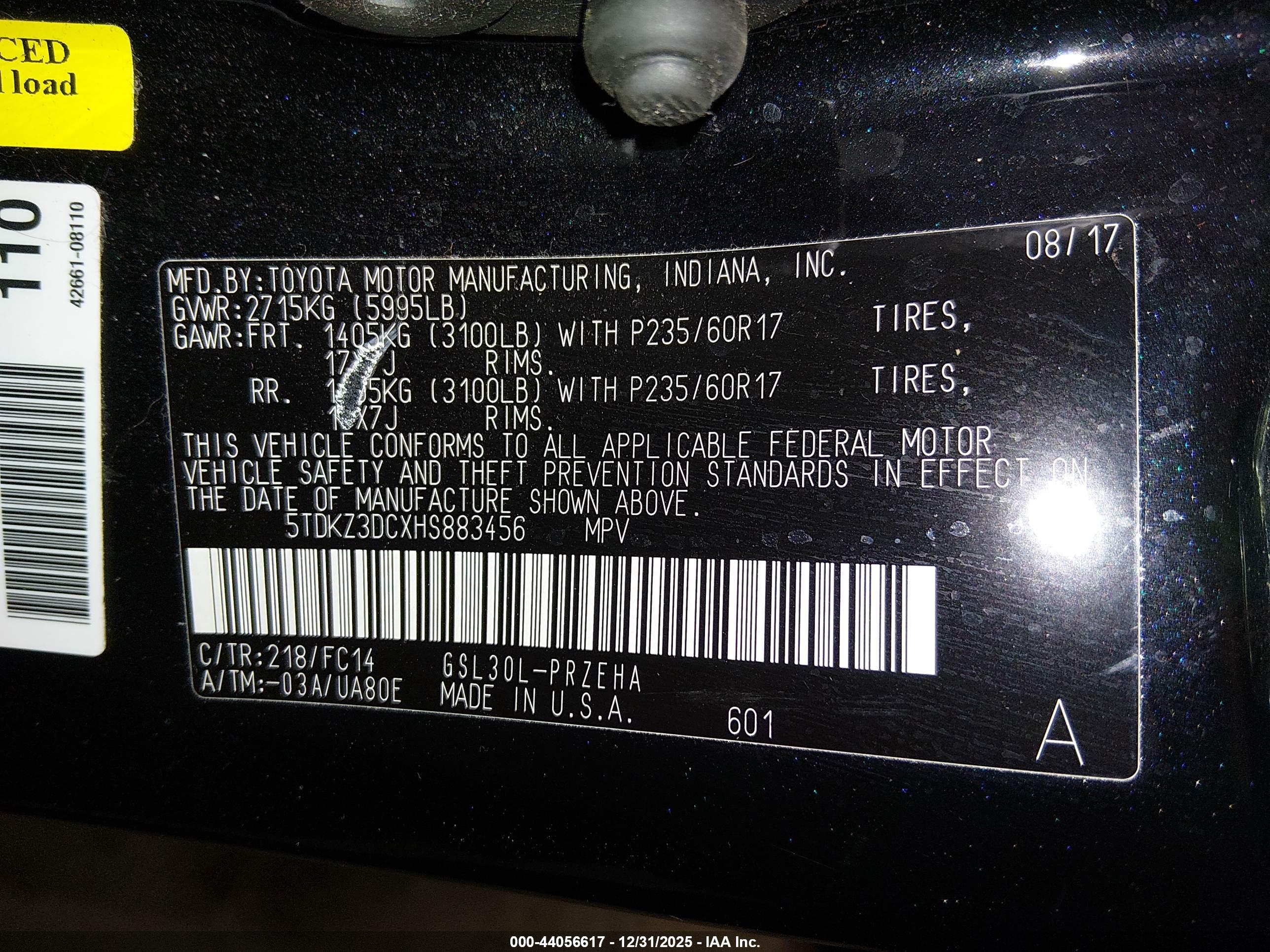 TOYOTA SIENNA image 9
