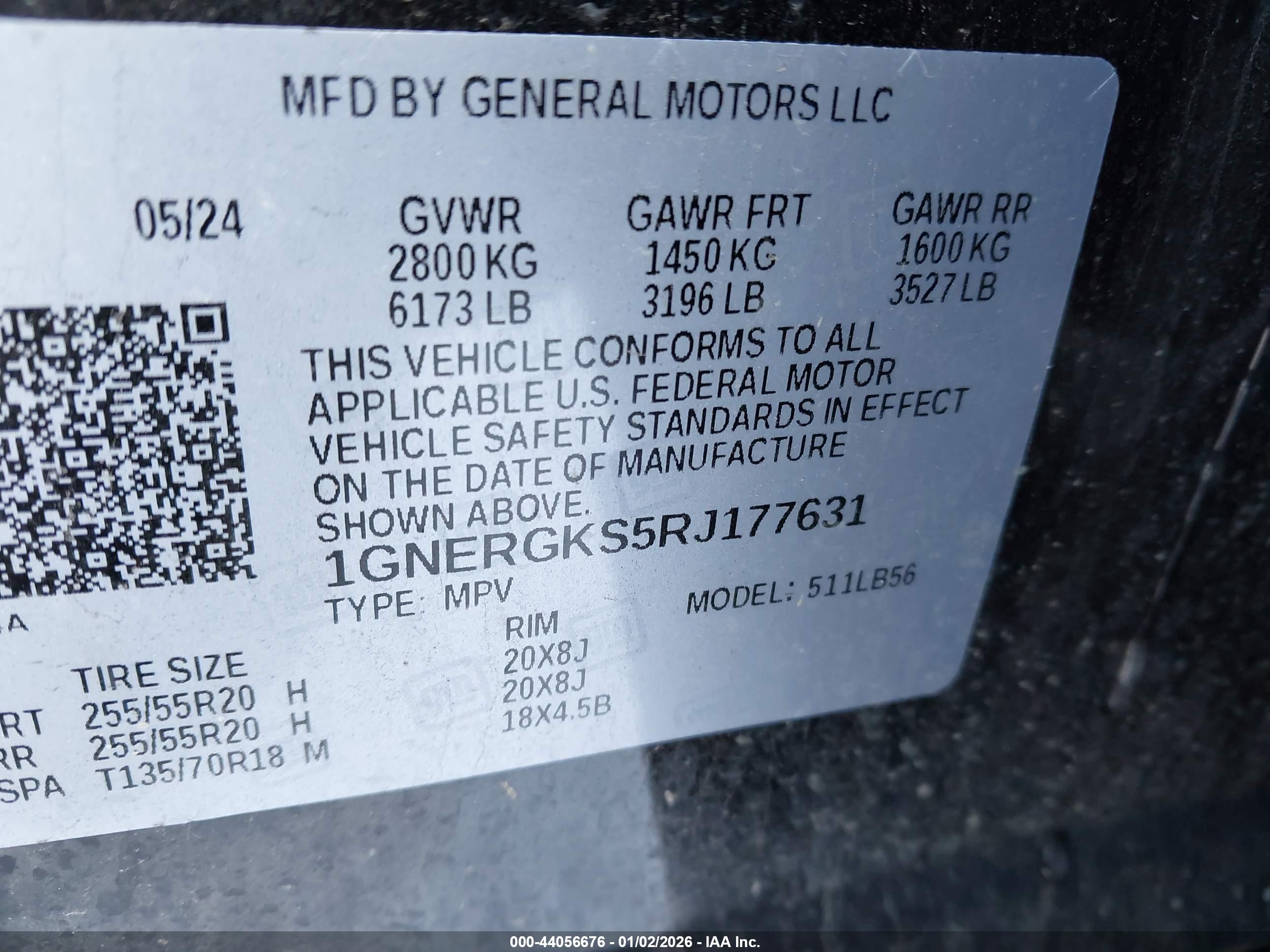CHEVROLET TRAVERSE image 9