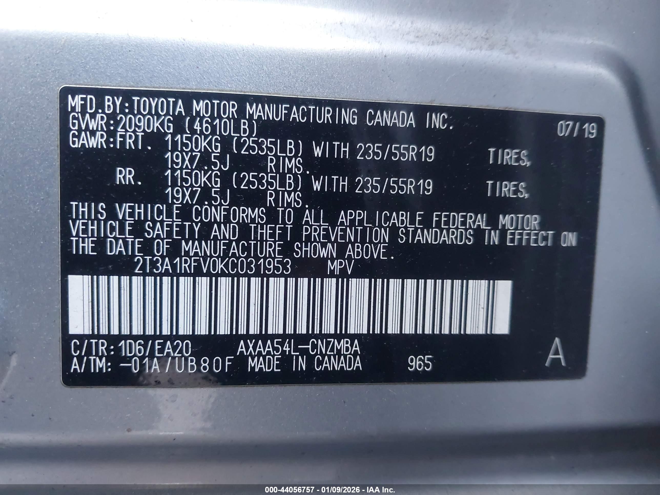 TOYOTA RAV4 image 9