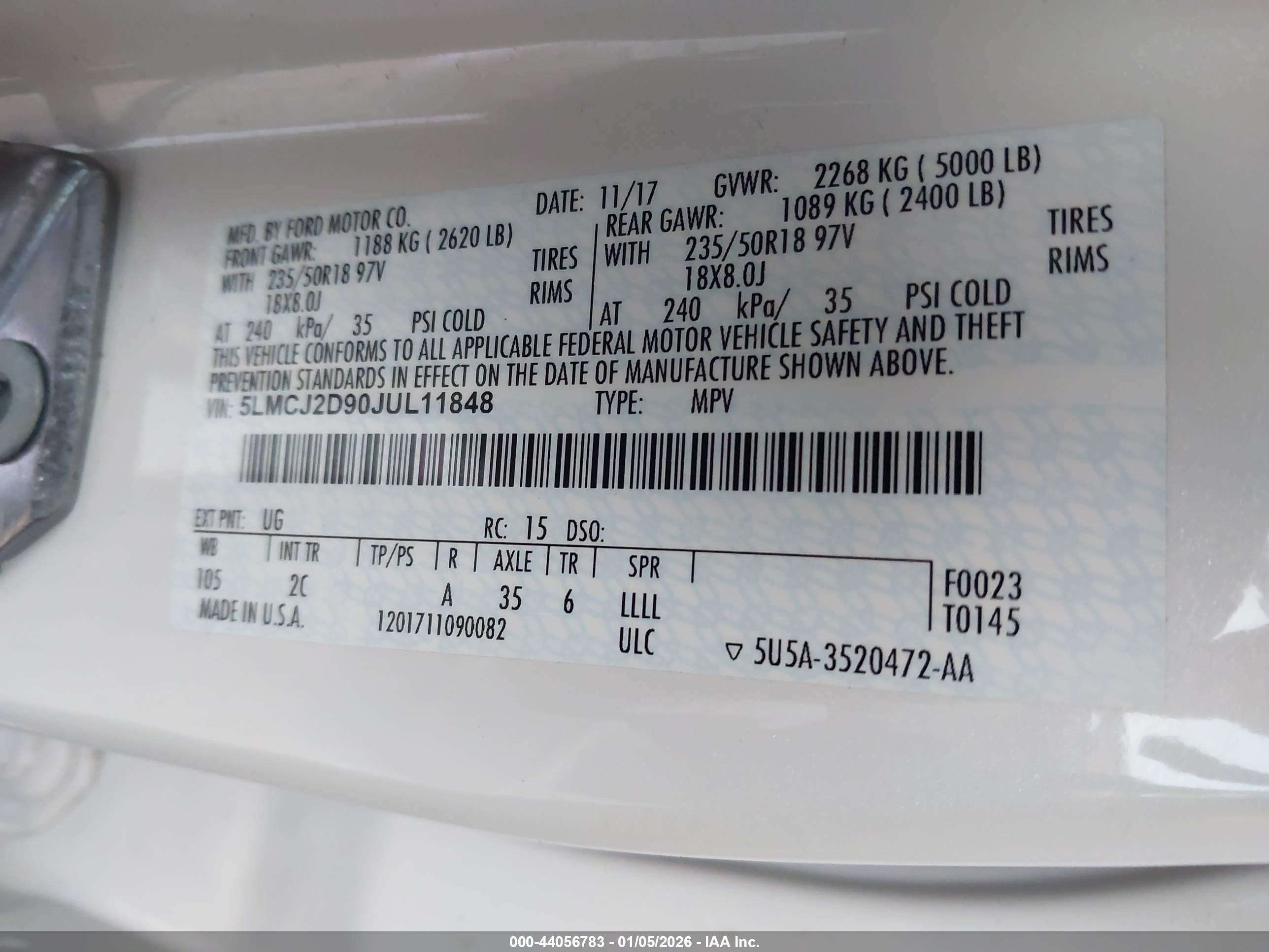 LINCOLN MKC image 9